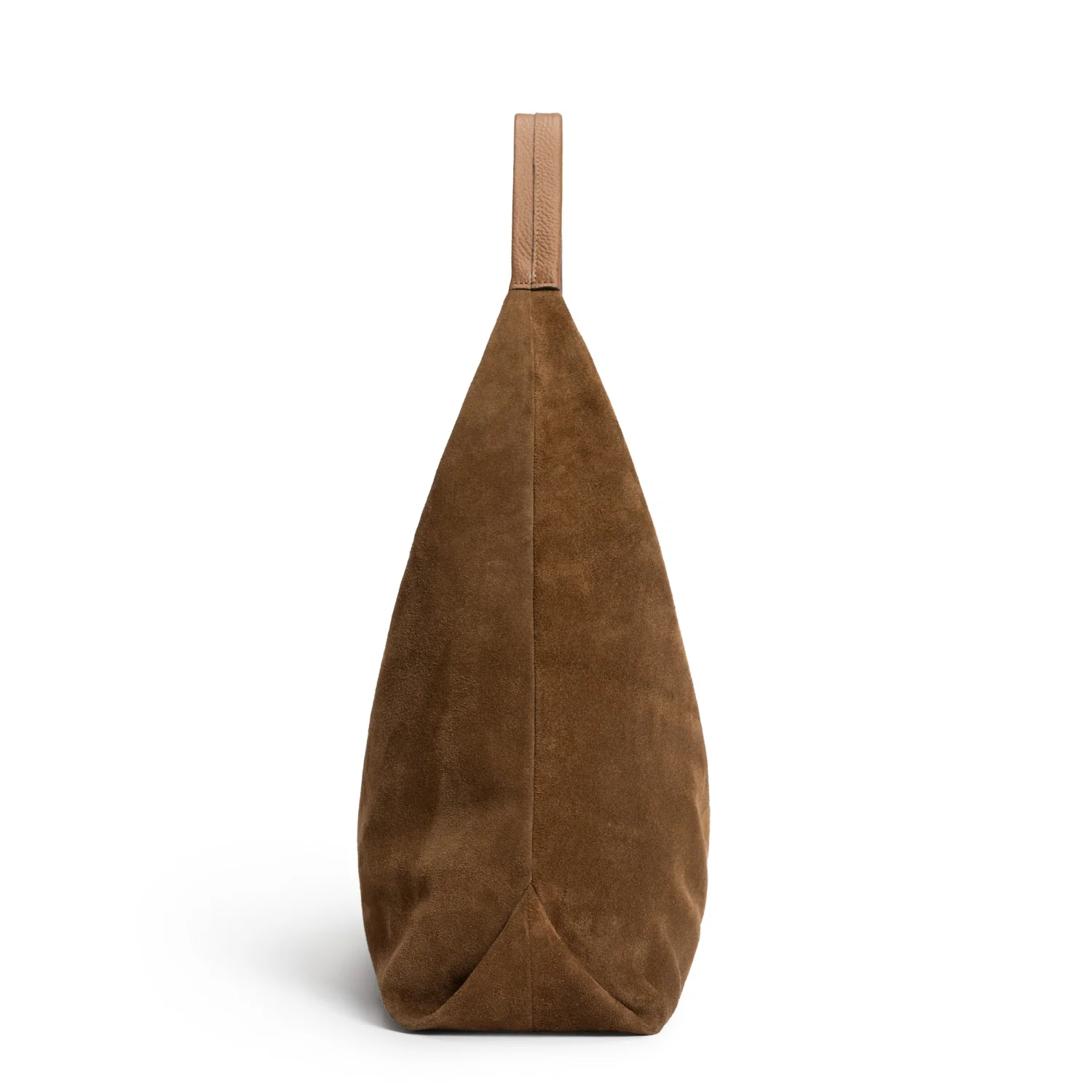Isabel Bernard Honoré Grace brown suede shoulder bag IB25093-130 - Image 4