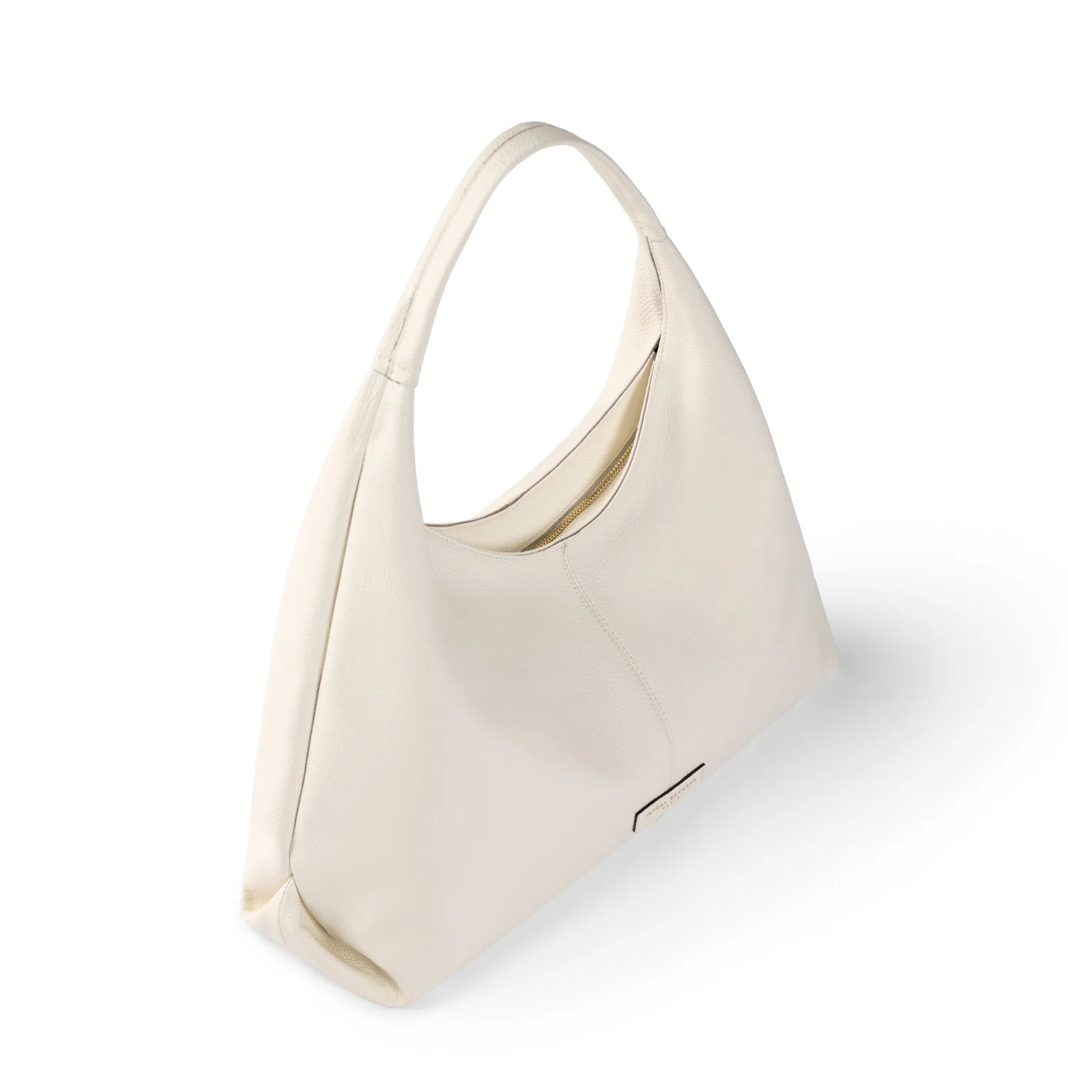 Isabel Bernard Honoré Grace cream calfskin leather shoulder bag IB25093-070 - Image 8
