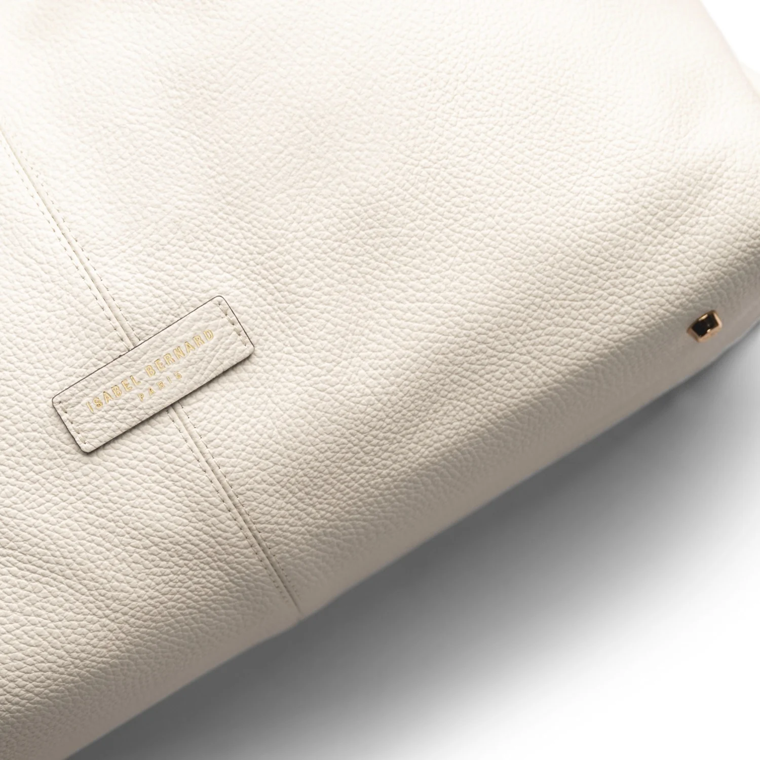Isabel Bernard Honoré Grace cream calfskin leather shoulder bag IB25093-070 - Image 9