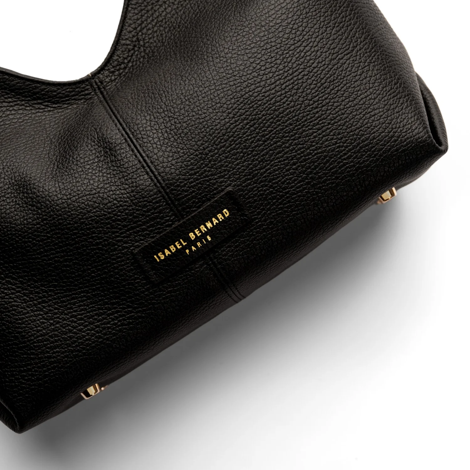 Isabel Bernard Honoré Grace mini black calfskin leather handbag  IB21132-001 - Image 8