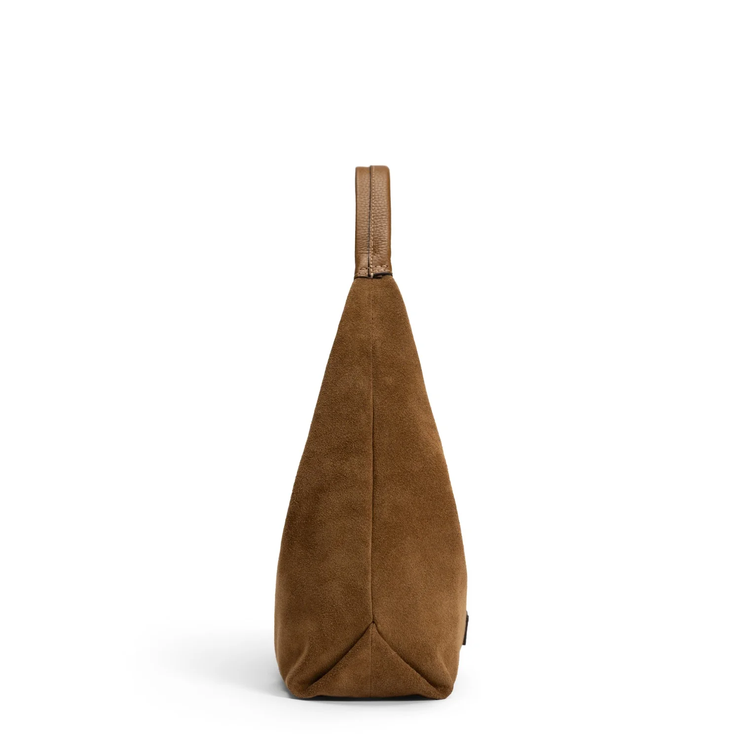 Isabel Bernard Honoré Grace mini brown suede handbag  IB21132-130 - Image 4