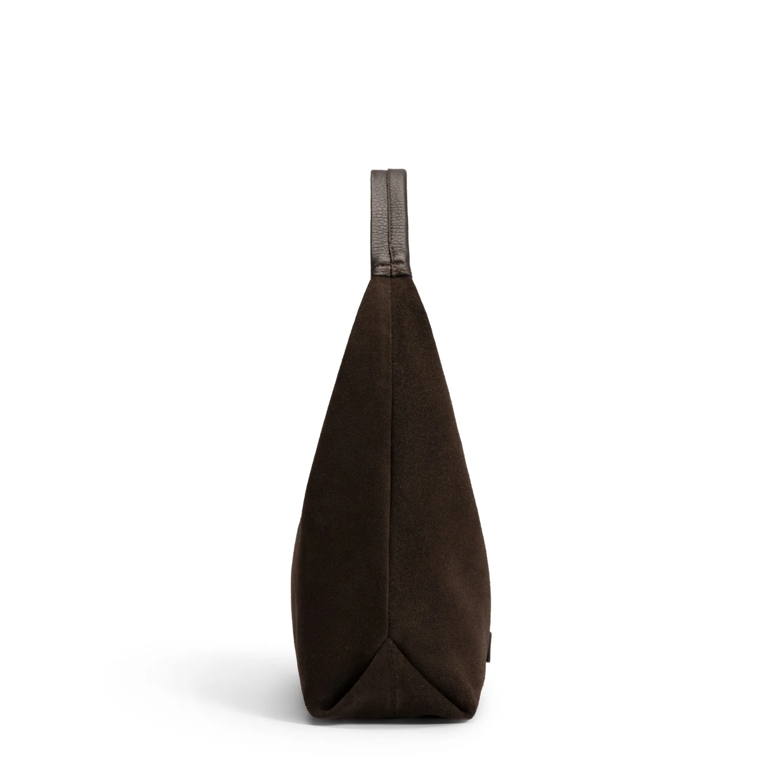 Isabel Bernard Honoré Grace mini dark brown suede handbag  IB21132-131 - Image 4