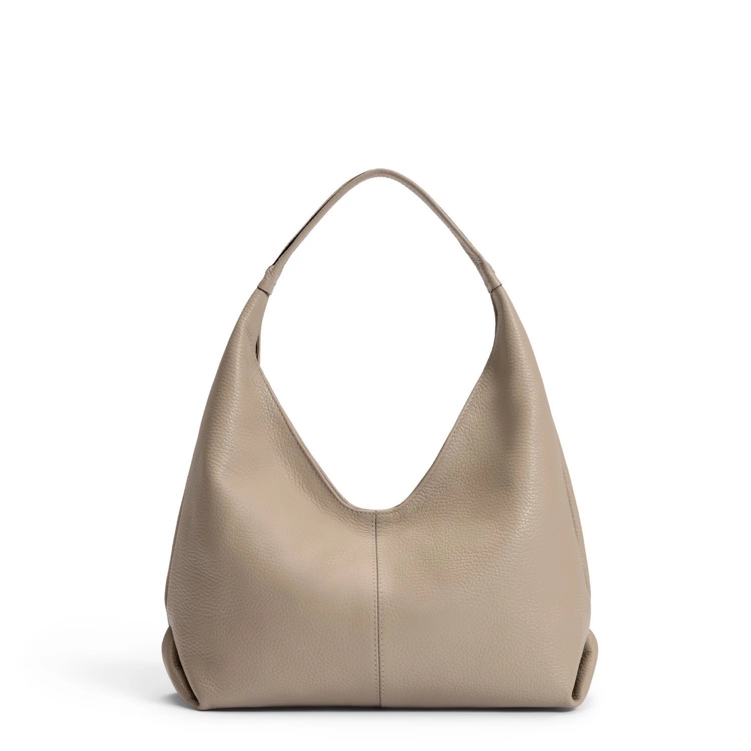 Isabel Bernard Honoré Grace mini taupe calfskin leather handbag IB21132-078 - Image 5