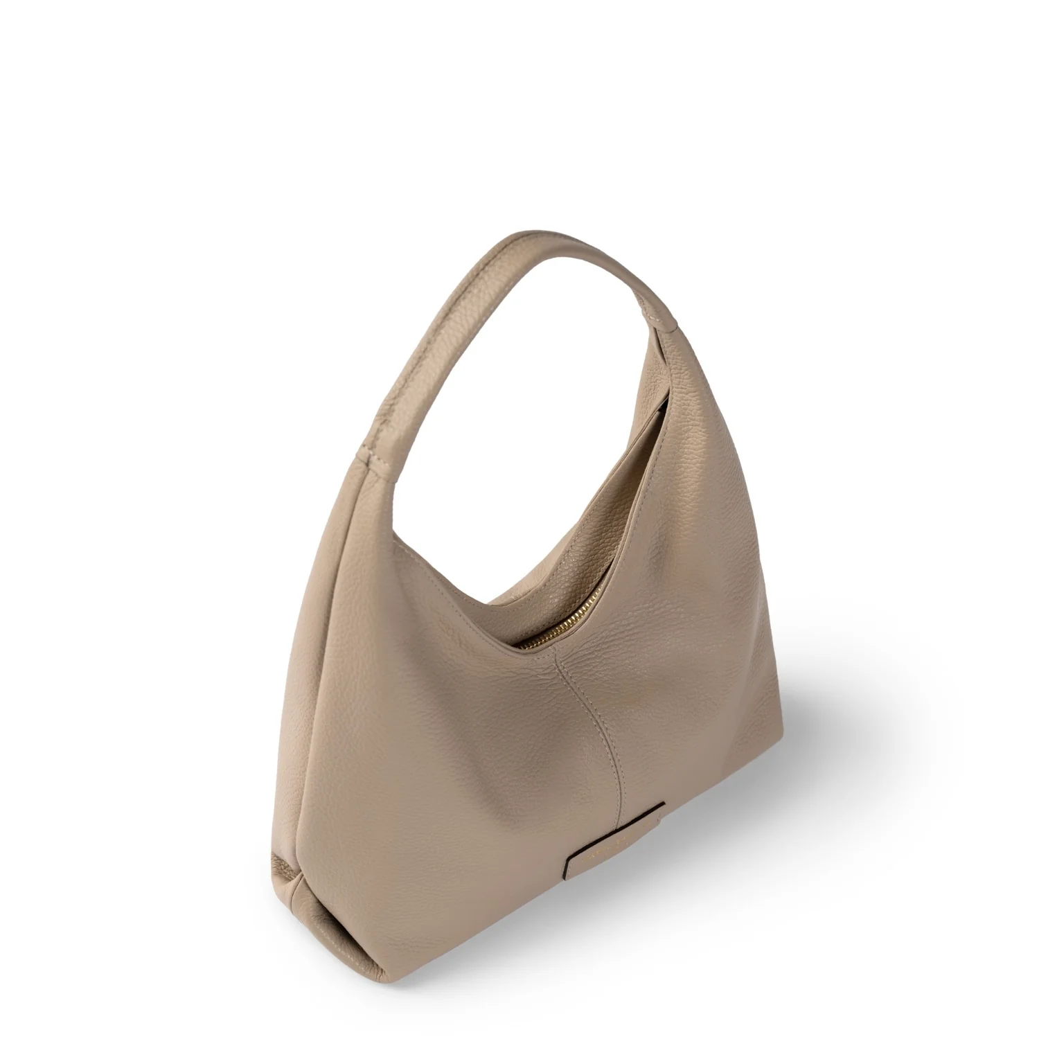 Isabel Bernard Honoré Grace mini taupe calfskin leather handbag IB21132-078 - Image 7