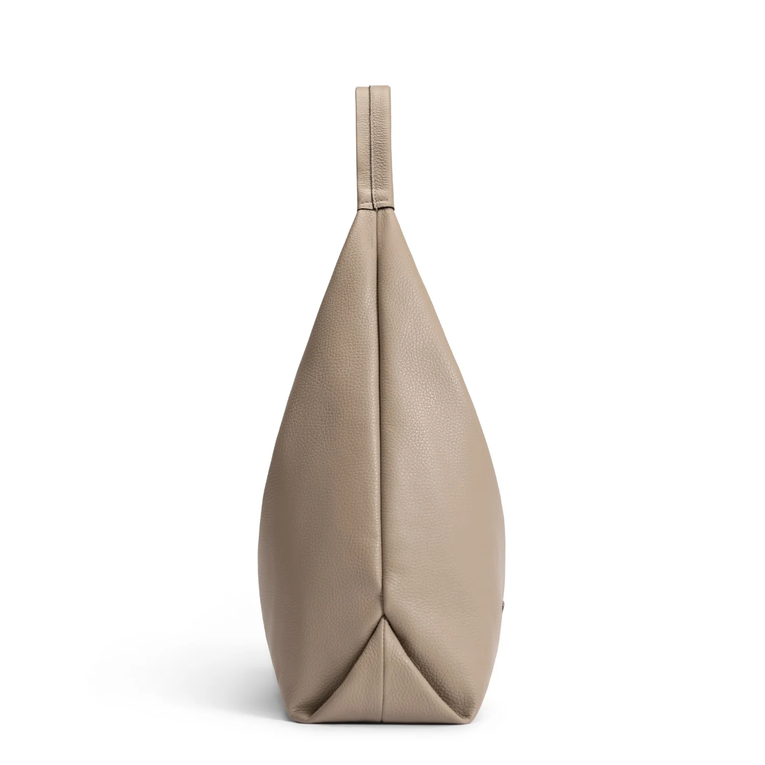 Isabel Bernard Honoré Grace taupe calfskin leather shoulder bag IB25093-078 - Image 4