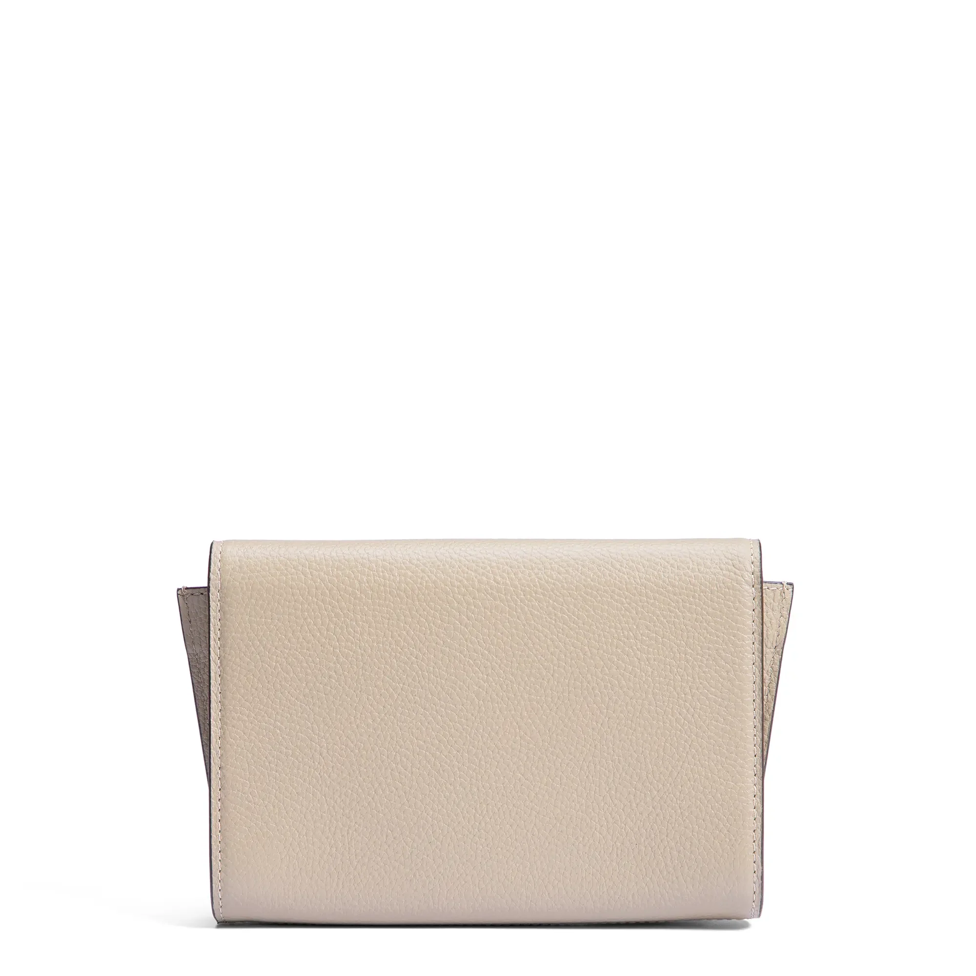 Isabel Bernard Honoré Lina Beige Clutch With Detachable Shoulder Chain IB21135-072 - Image 8