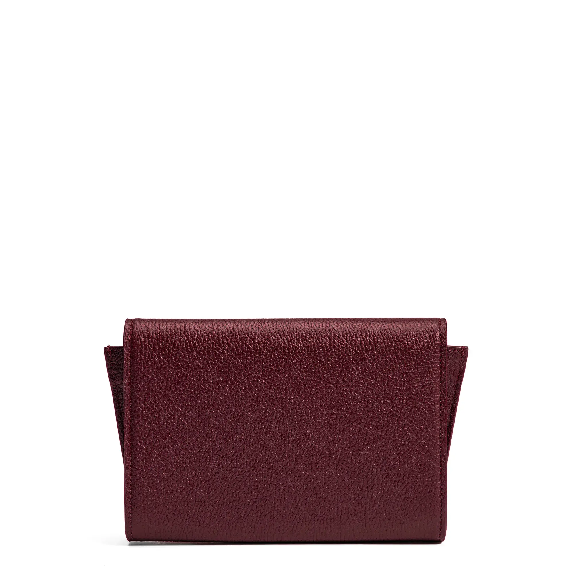 Isabel Bernard Honoré Lina Bordeaux Red Clutch With Detachable Shoulder Chain IB21135-052 - Image 8
