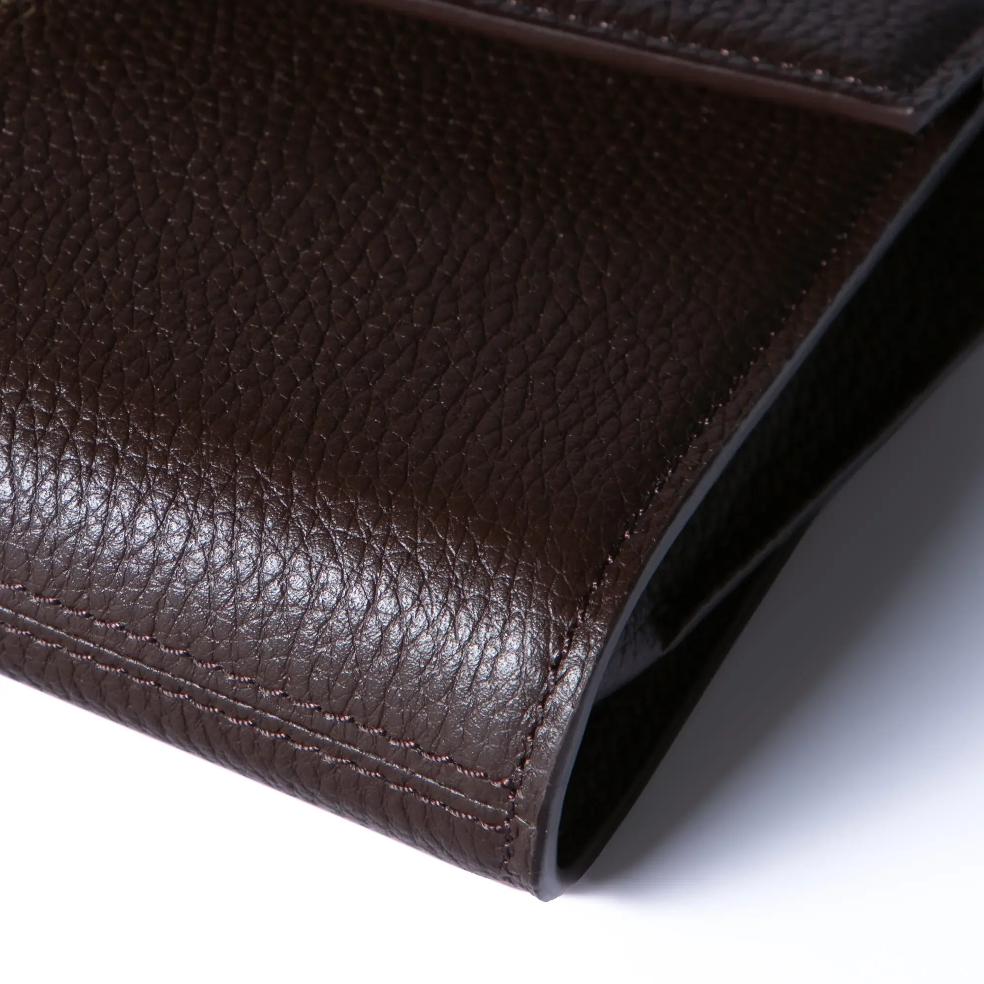 Isabel Bernard Honoré Lina Dark Brown Clutch With Detachable Shoulder Chain IB21135-031 - Image 6