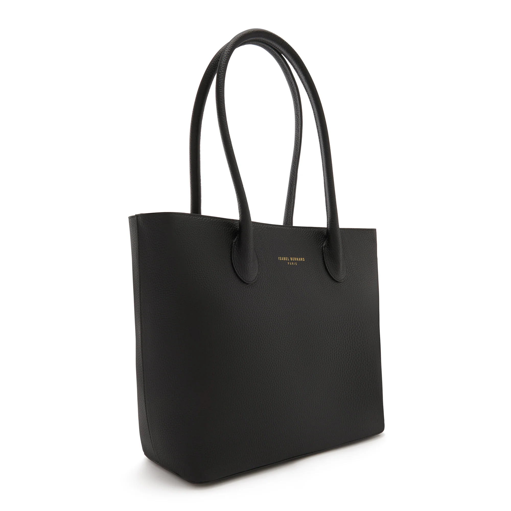 Isabel Bernard Honoré Lysanne Black Calfskin Shopper IB25022 - Image 4
