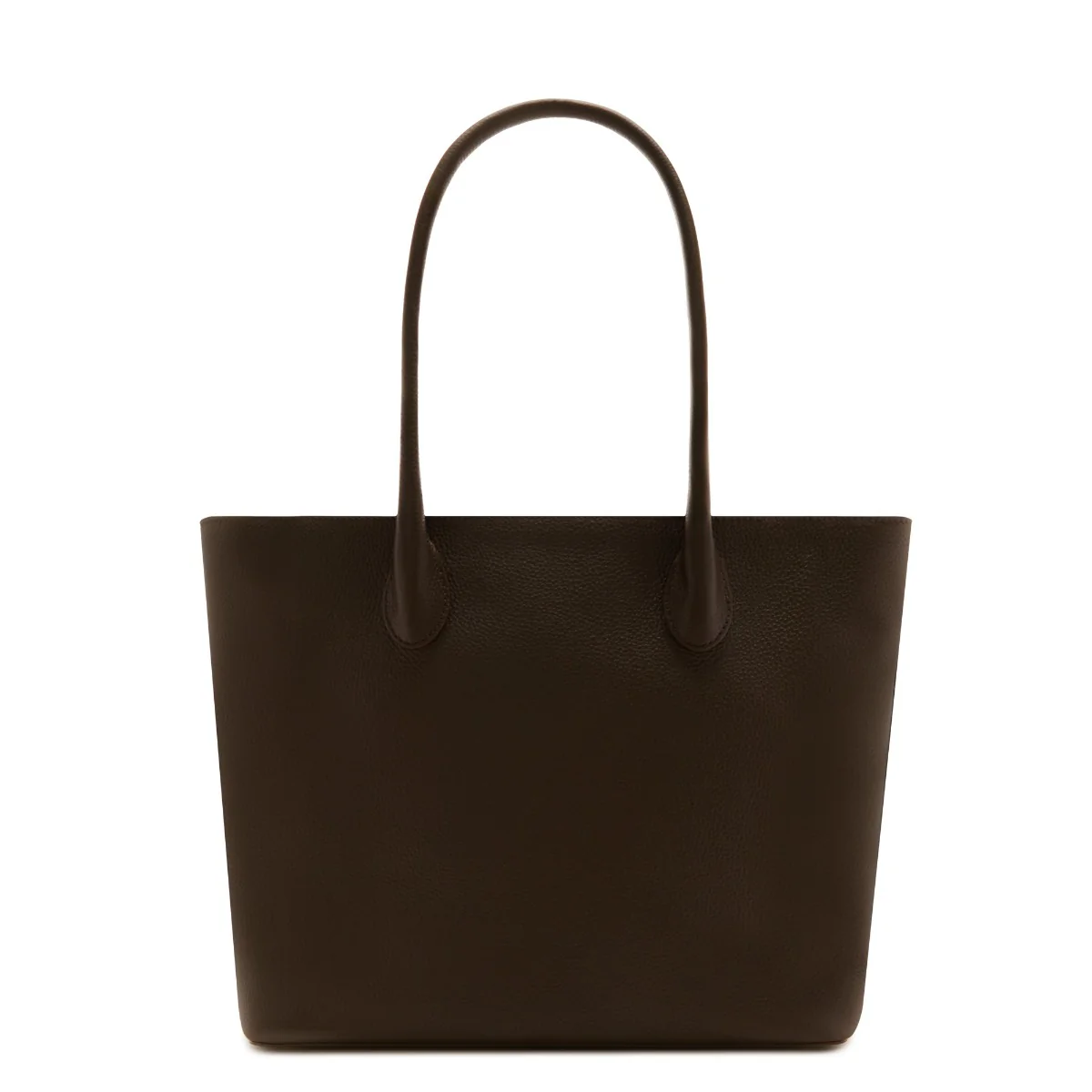 Isabel Bernard Honoré Lysanne Brown Calfskin Leather Shopper IB25089 - Image 6