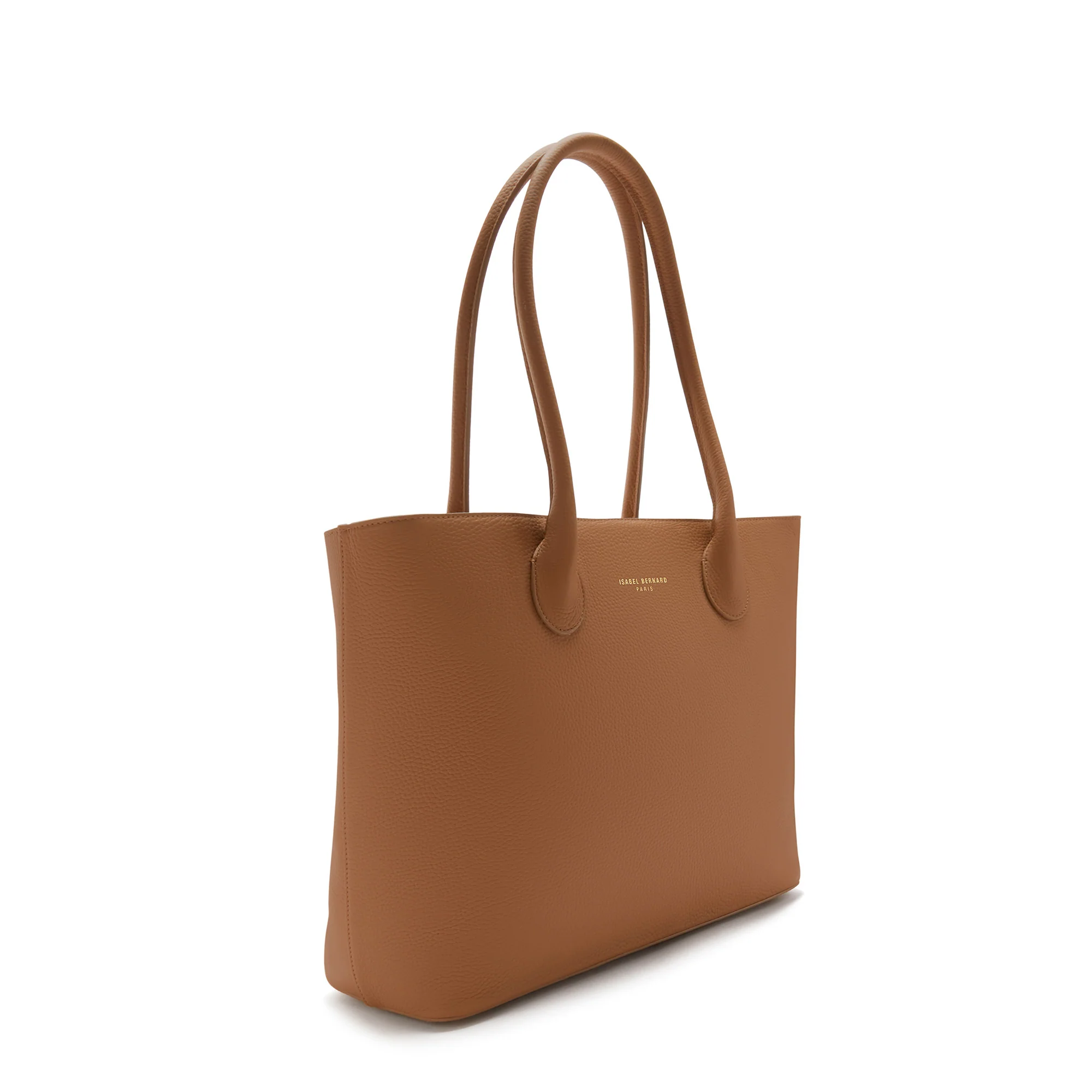 Isabel Bernard Honoré Lysanne Camel Calfskin Shopper IB25026 - Image 4