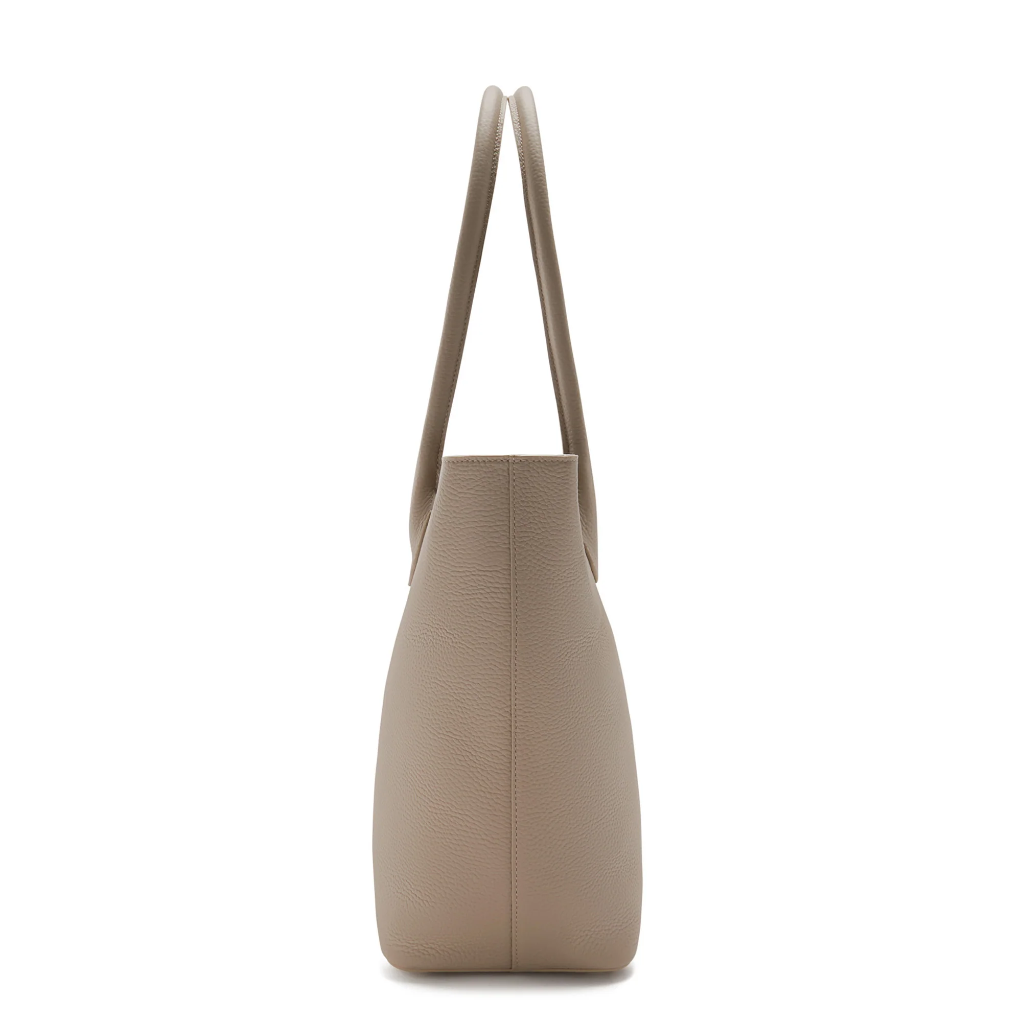 Isabel Bernard Honoré Lysanne Taupe Calfskin Shopper IB25023 - Image 5
