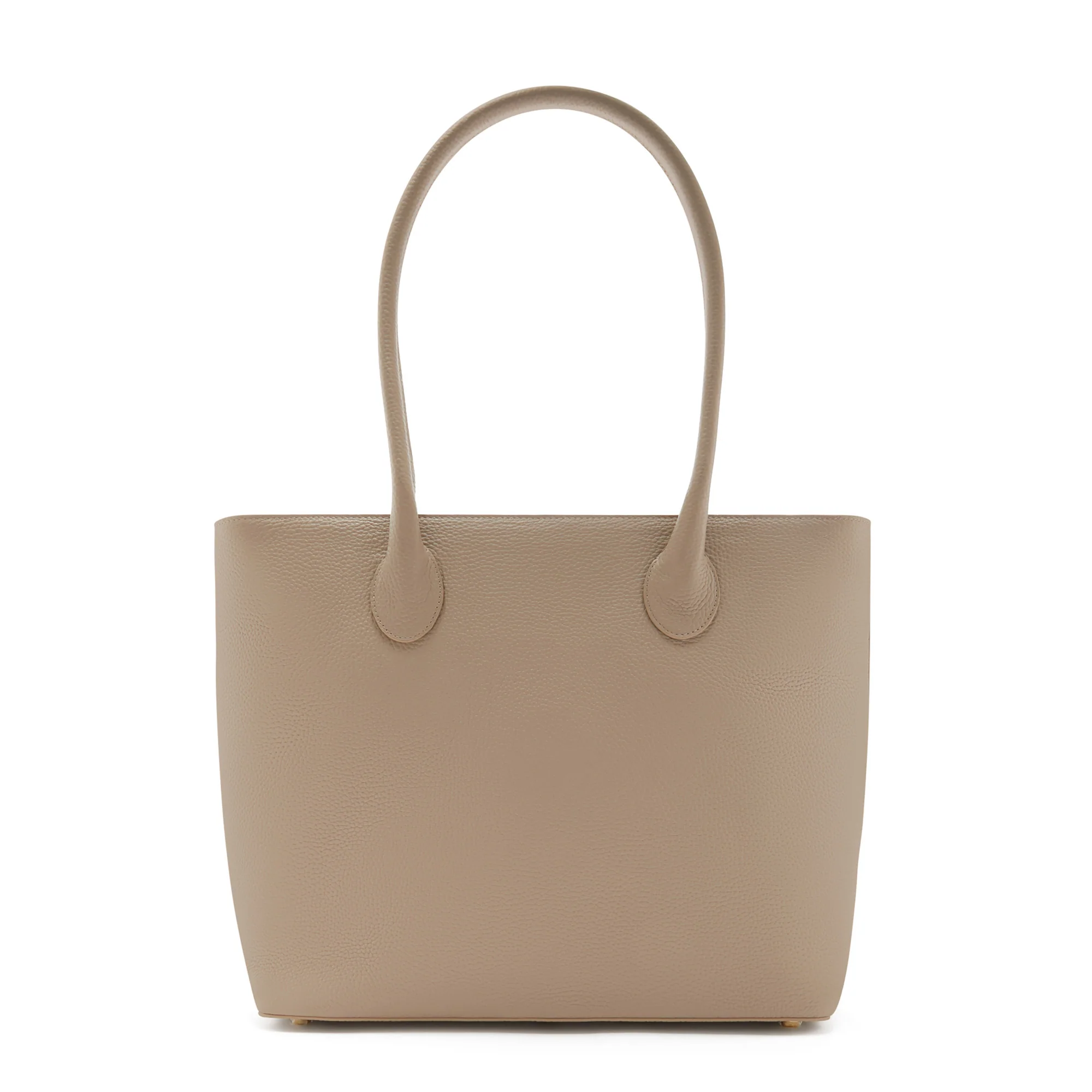 Isabel Bernard Honoré Lysanne Taupe Calfskin Shopper IB25023 - Image 6