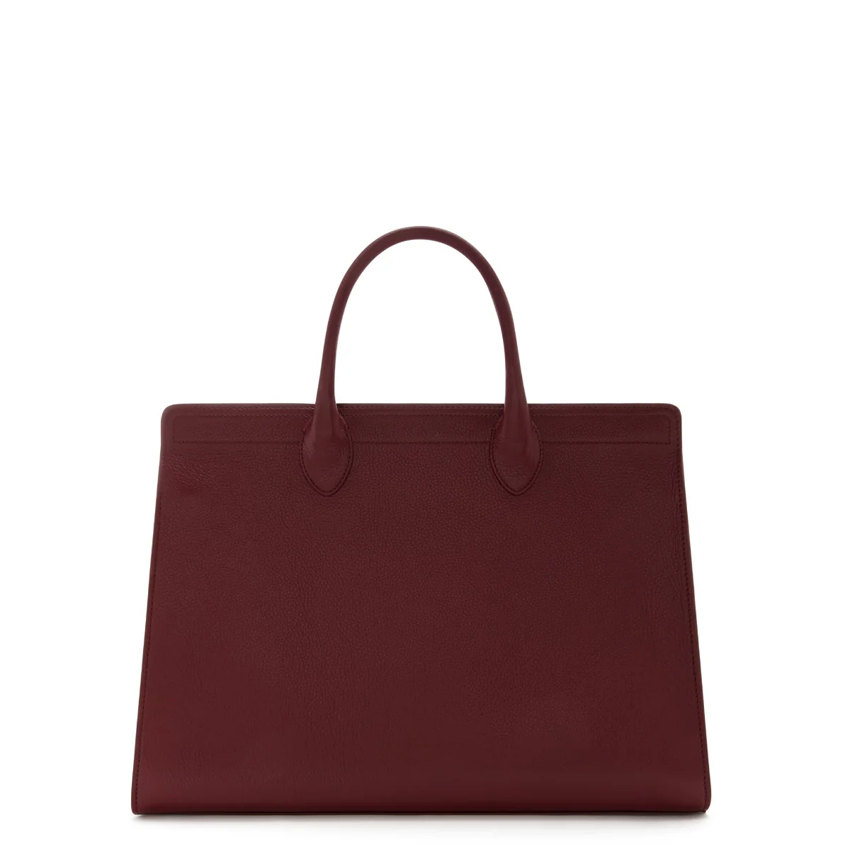 Isabel Bernard Honoré Nadine Bordeaux Calfskin Leather Handbag IB25080 - Image 5