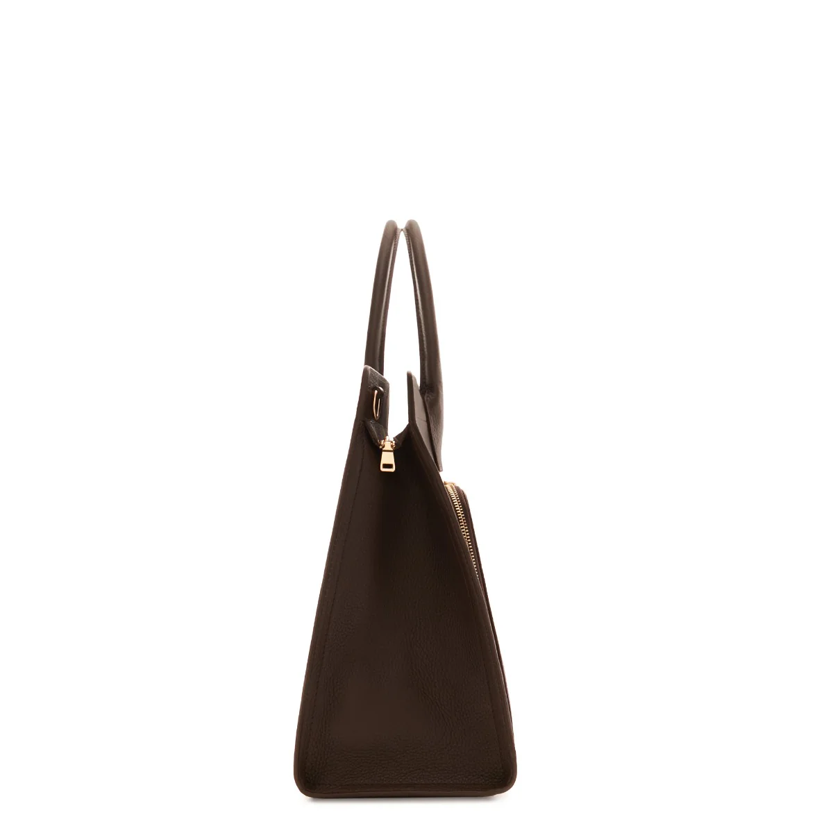 Isabel Bernard Honoré Nadine Brown Calfskin Leather Handbag with Laptop Compartment IB25087 - Image 7