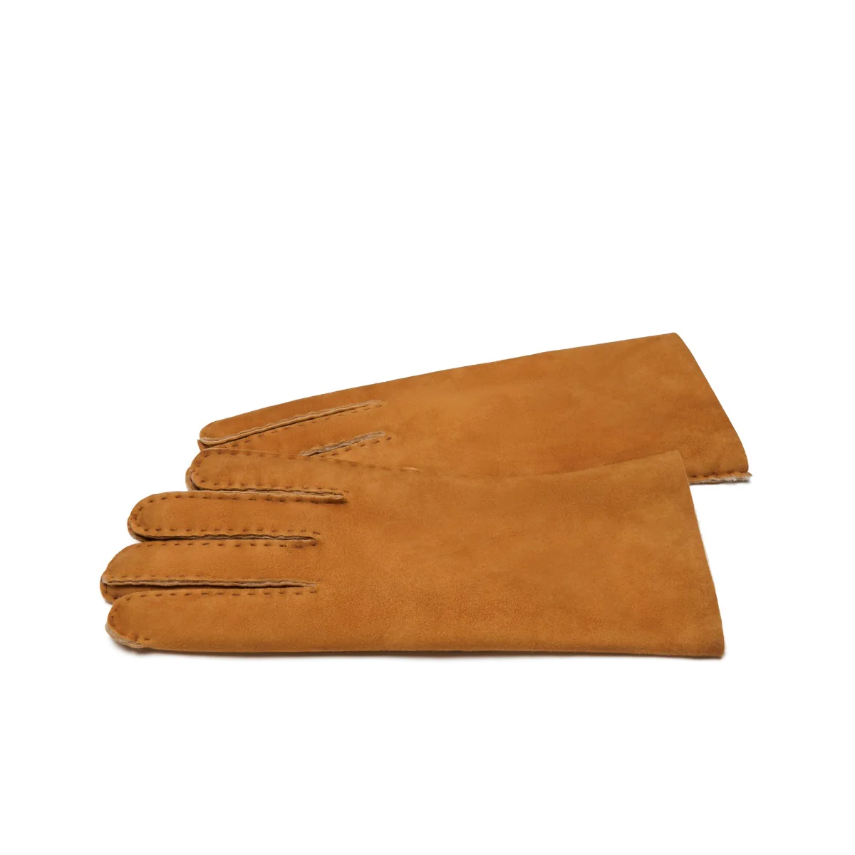 Isabel Bernard Honoré Zenia Cognac Lambskin Gloves IB67003-336-7 - Image 5