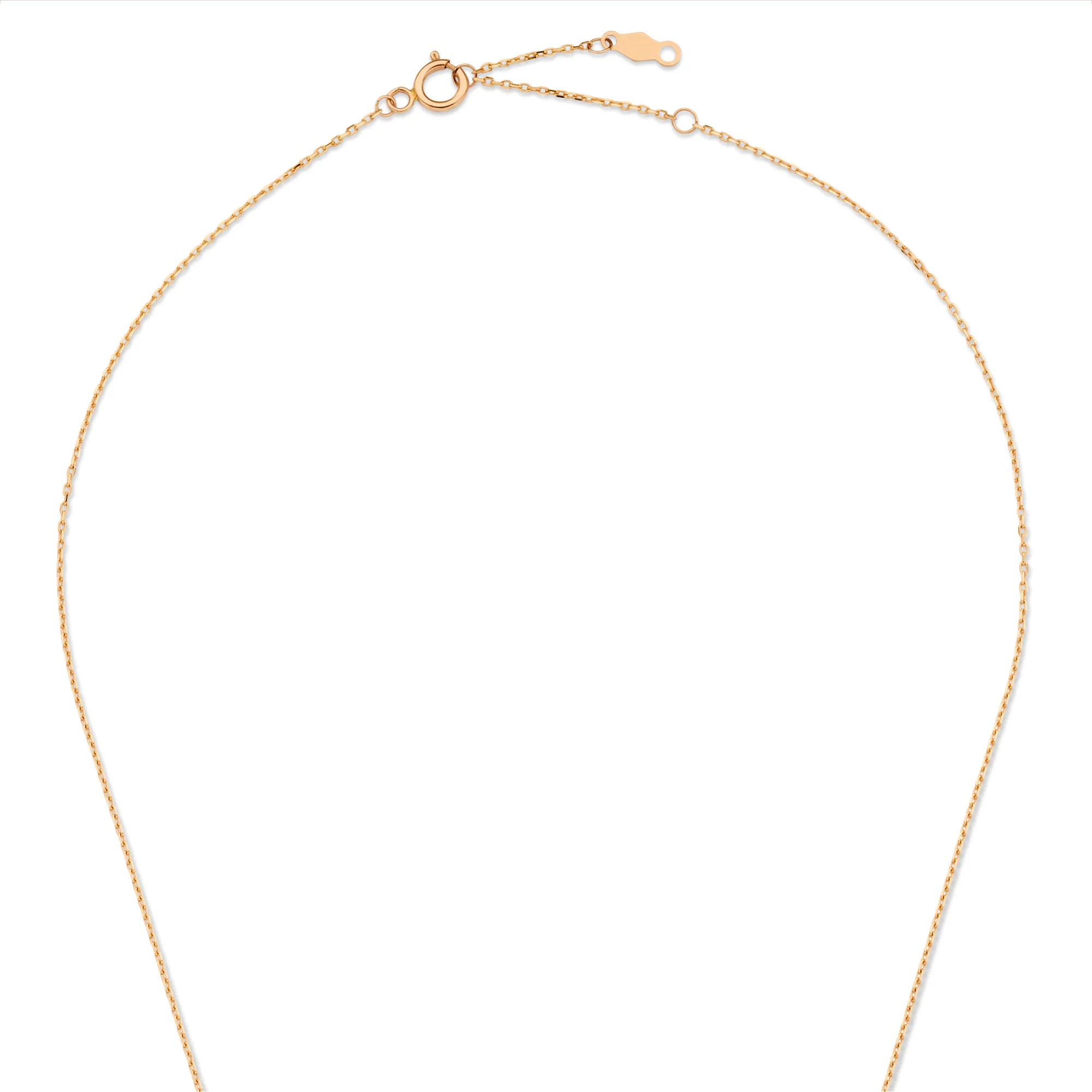 Isabel Bernard La Concorde Amore 14 Carat Rosegold NecklacewithHeart IB340063 - Image 8