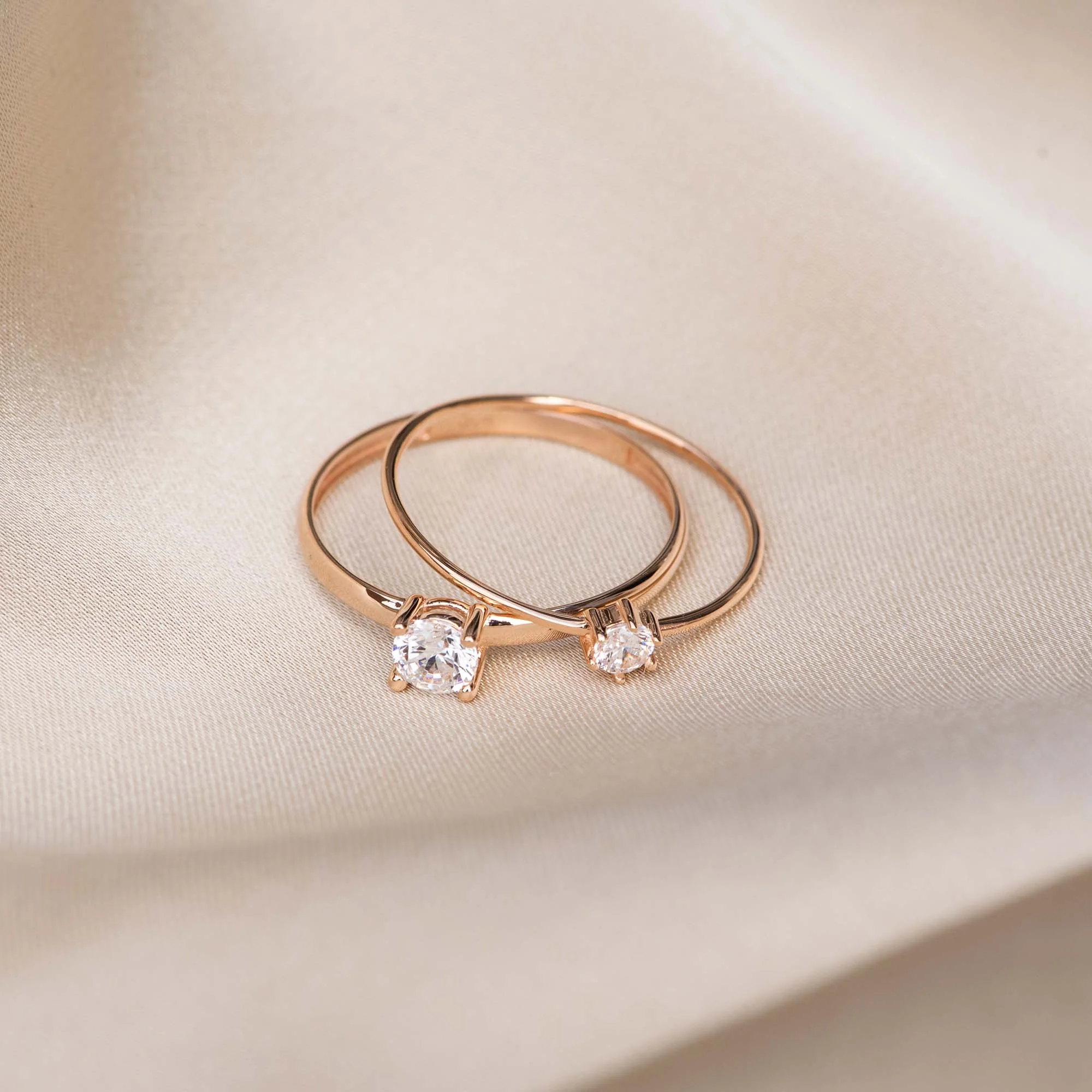 Isabel Bernard La Concorde Soleil 14 Carat RoseGold Ring IB330074-50 (size: 50) - Image 6