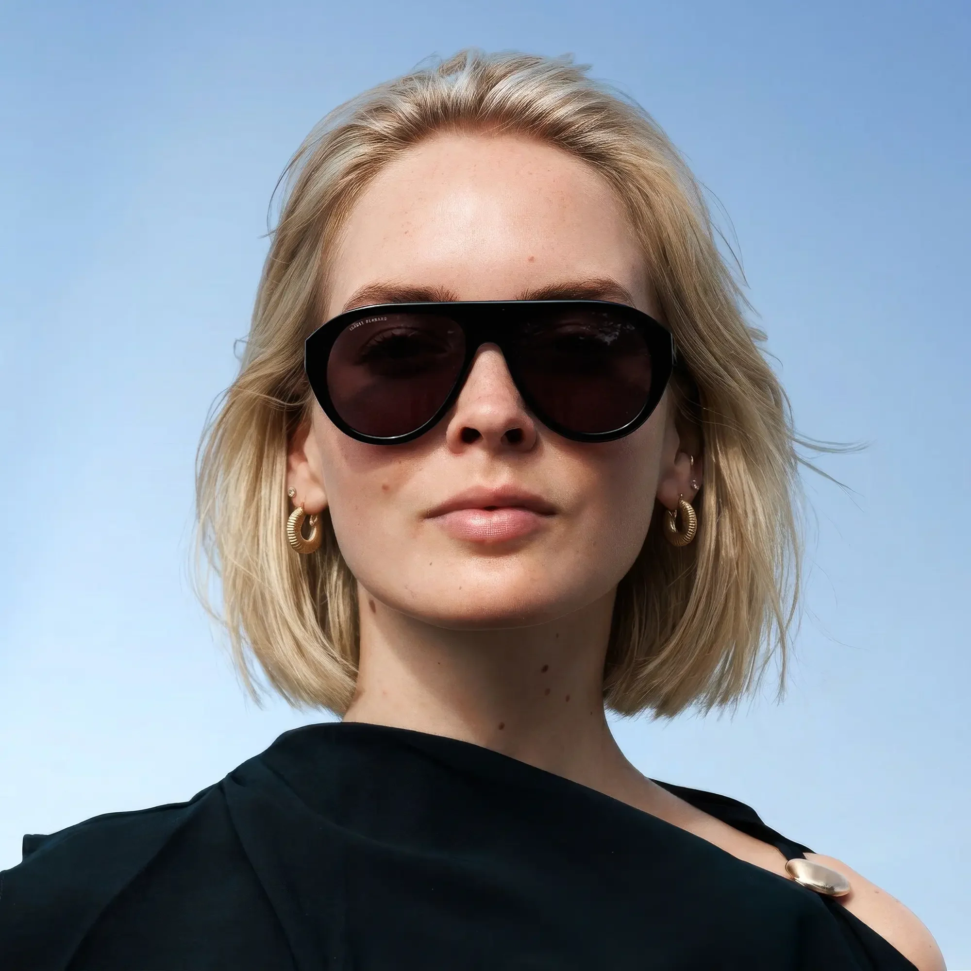Isabel Bernard La Vilette Black Sunglasses IB380012-01-01 - Image 3
