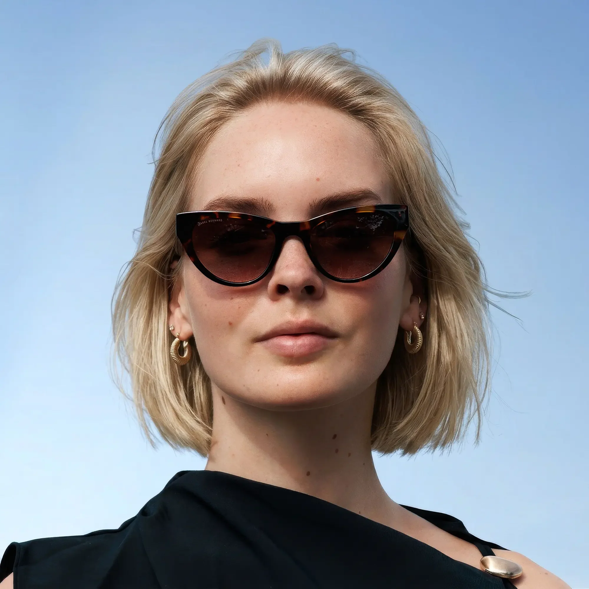 Isabel Bernard La Vilette Tortoise Brown Sunglasses IB380011-14-14 - Image 3