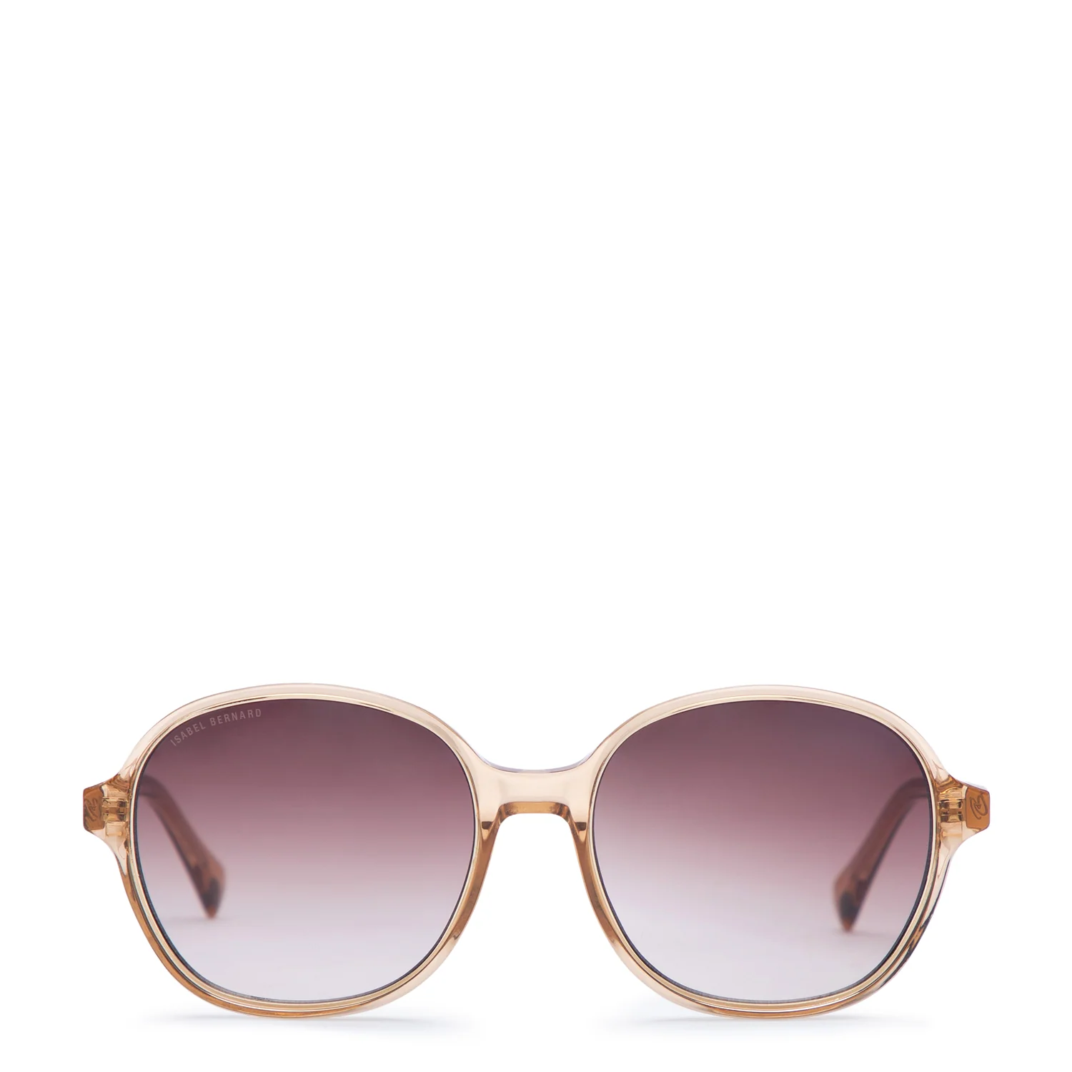 Isabel Bernard La Vilette Transparent Brown Sunglasses IB380010-14-14 - Image 4