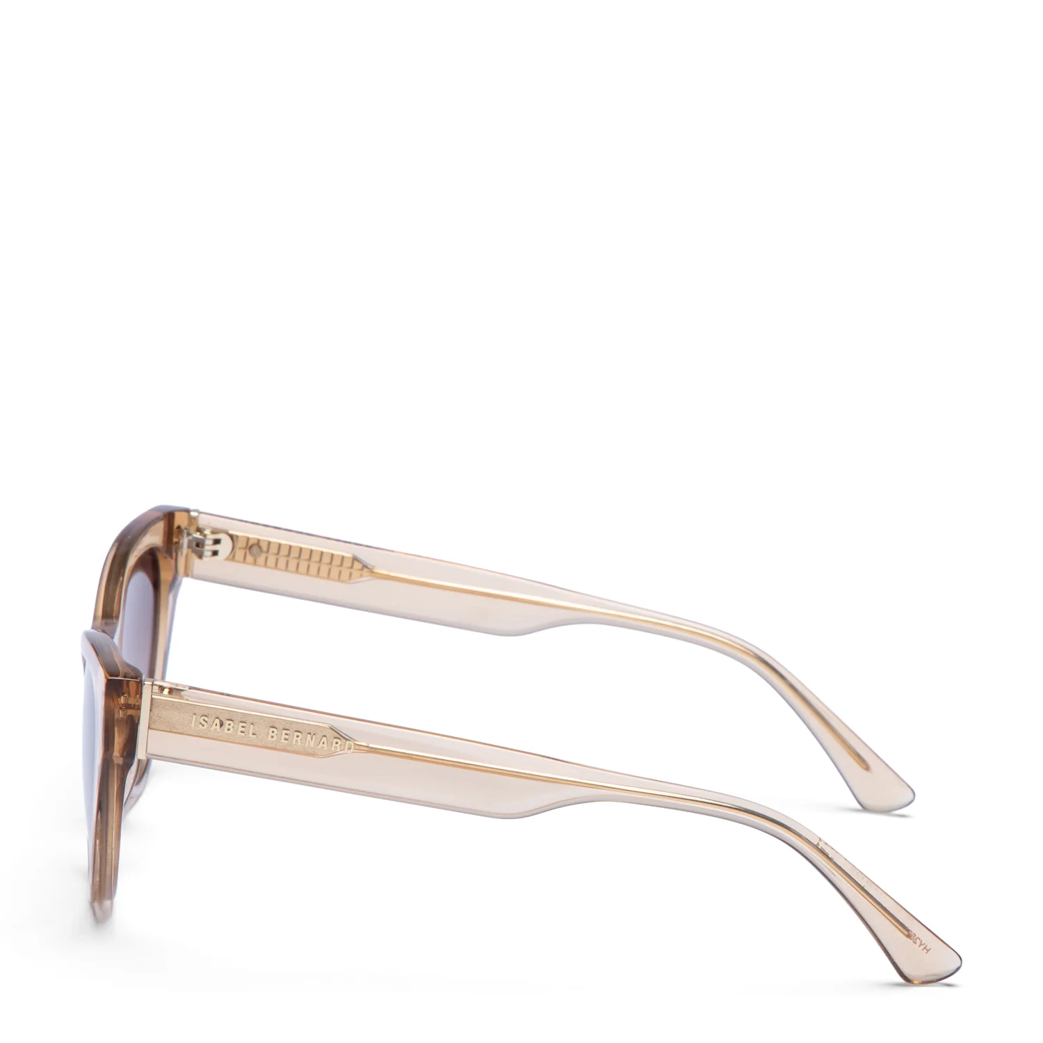 Isabel Bernard La Vilette Transparent Brown Sunglasses IB380011-13-14 - Image 5