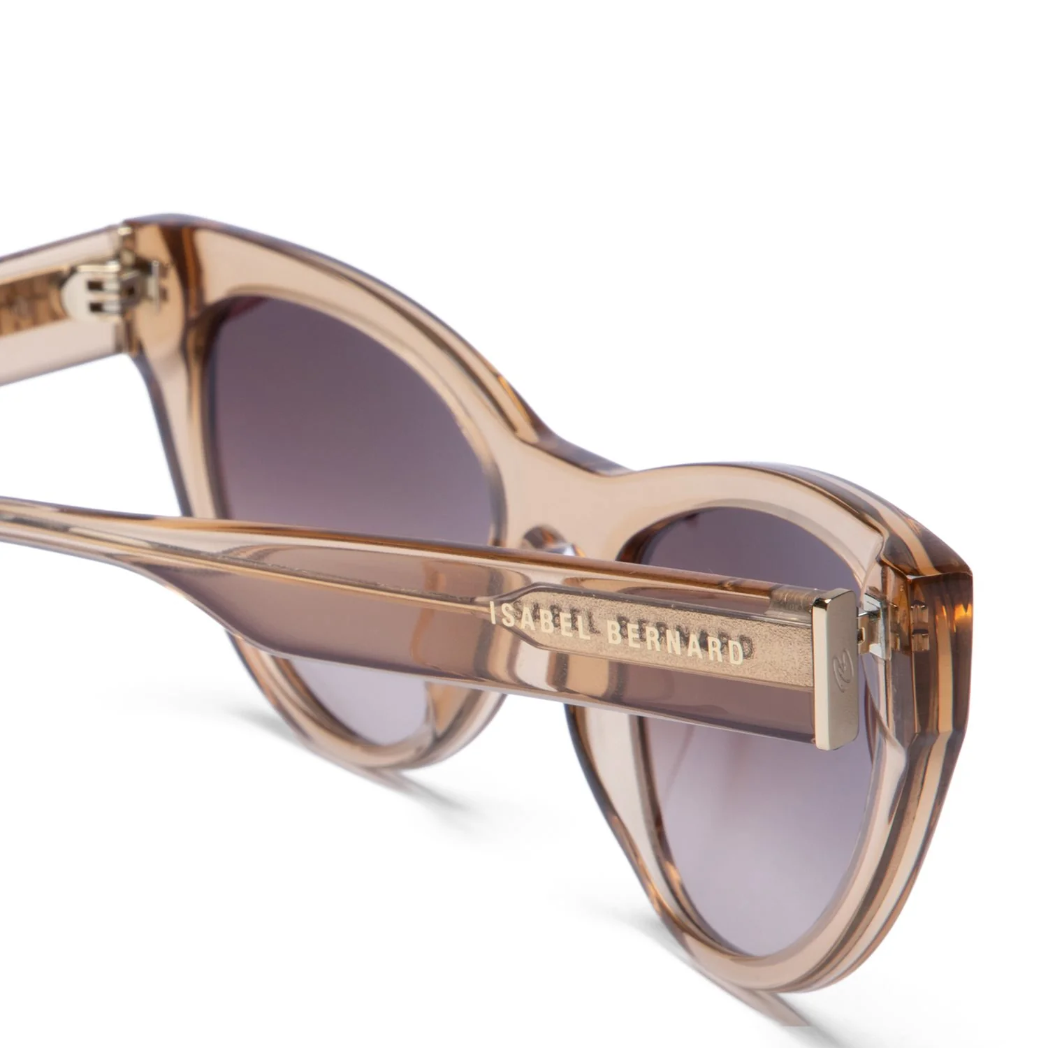 Isabel Bernard La Vilette Transparent Brown Sunglasses IB380011-13-14 - Image 6