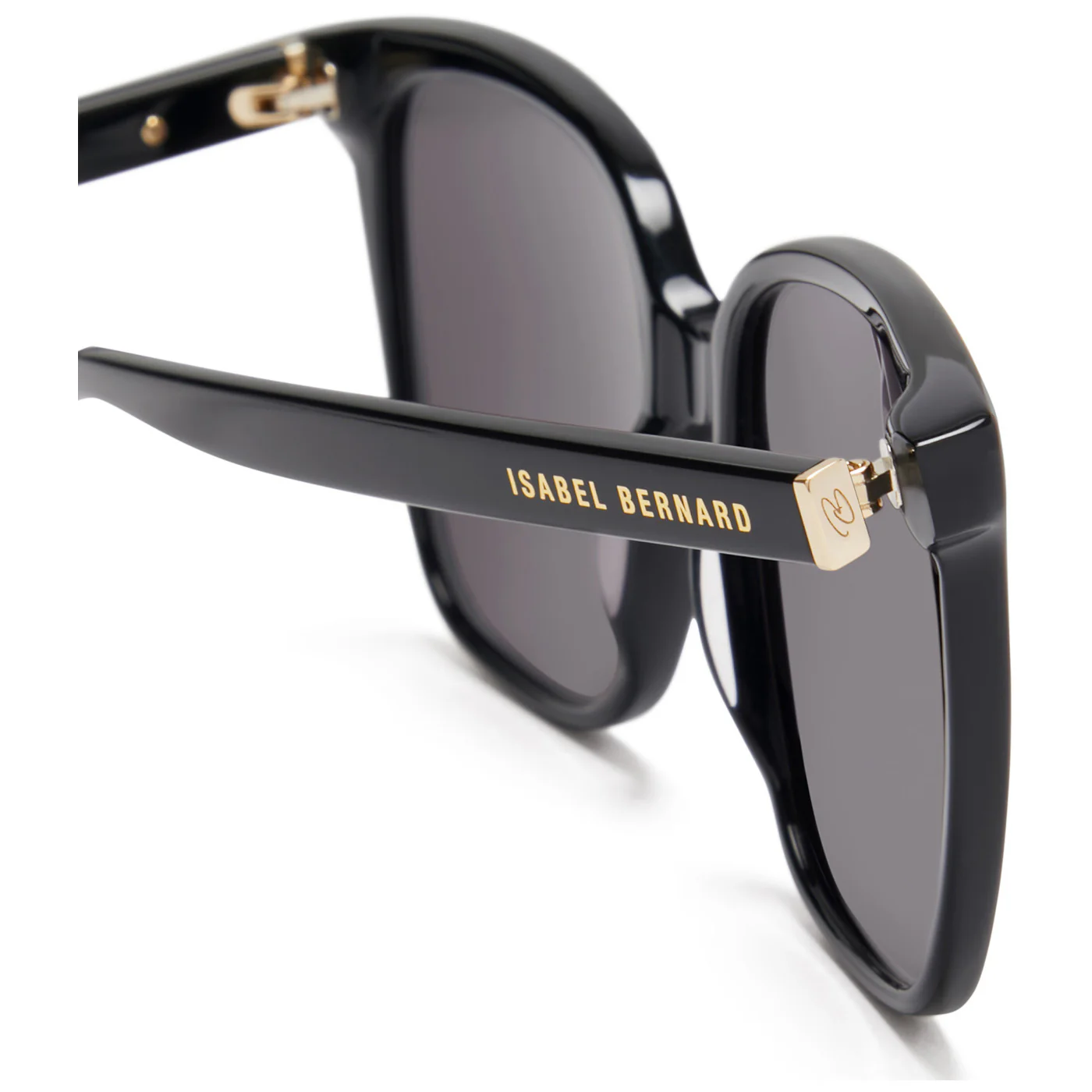 Isabel Bernard La Villette Raison Black Vierkante Sunglasses IB400007-01-01 - Image 8
