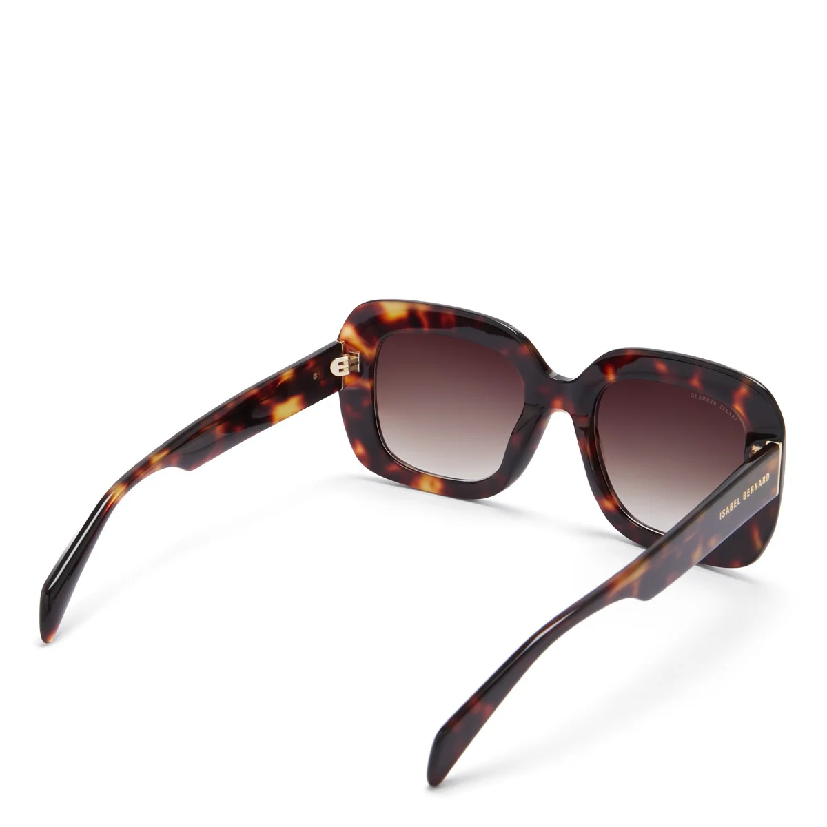 Isabel Bernard La Villette Rive Bruin Tortoise Vierkante Zonnebril IB400003-14-14 - Image 6