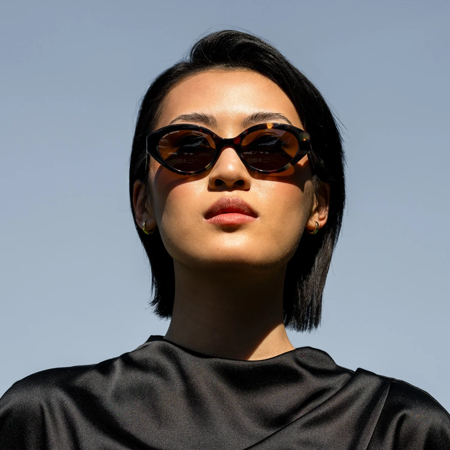 Isabel Bernard La Villette Rosaire Brown Tortoise Ovale Sunglasses IB400002-04-14 - Image 3