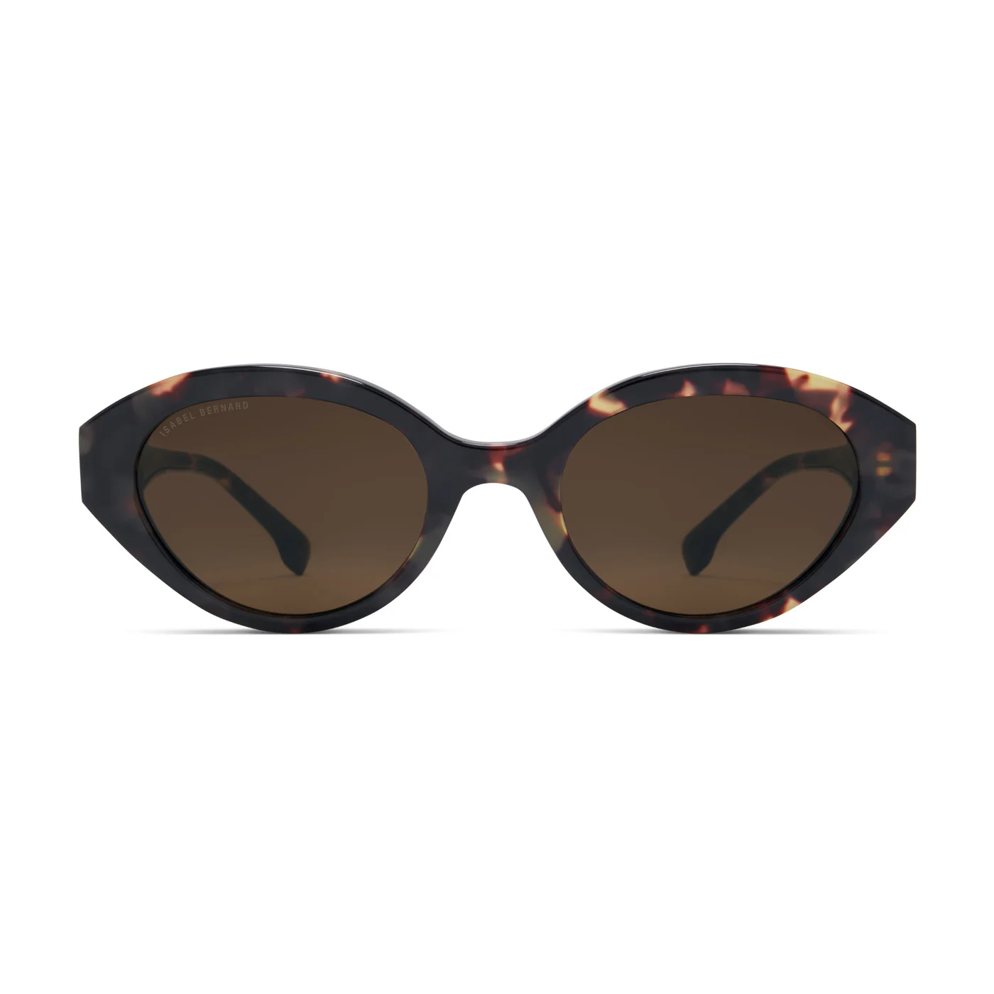 Isabel Bernard La Villette Rosaire Brown Tortoise Ovale Sunglasses IB400002-04-14 - Image 4