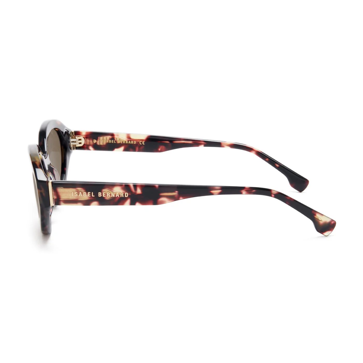 Isabel Bernard La Villette Rosaire Brown Tortoise Ovale Sunglasses IB400002-04-14 - Image 5