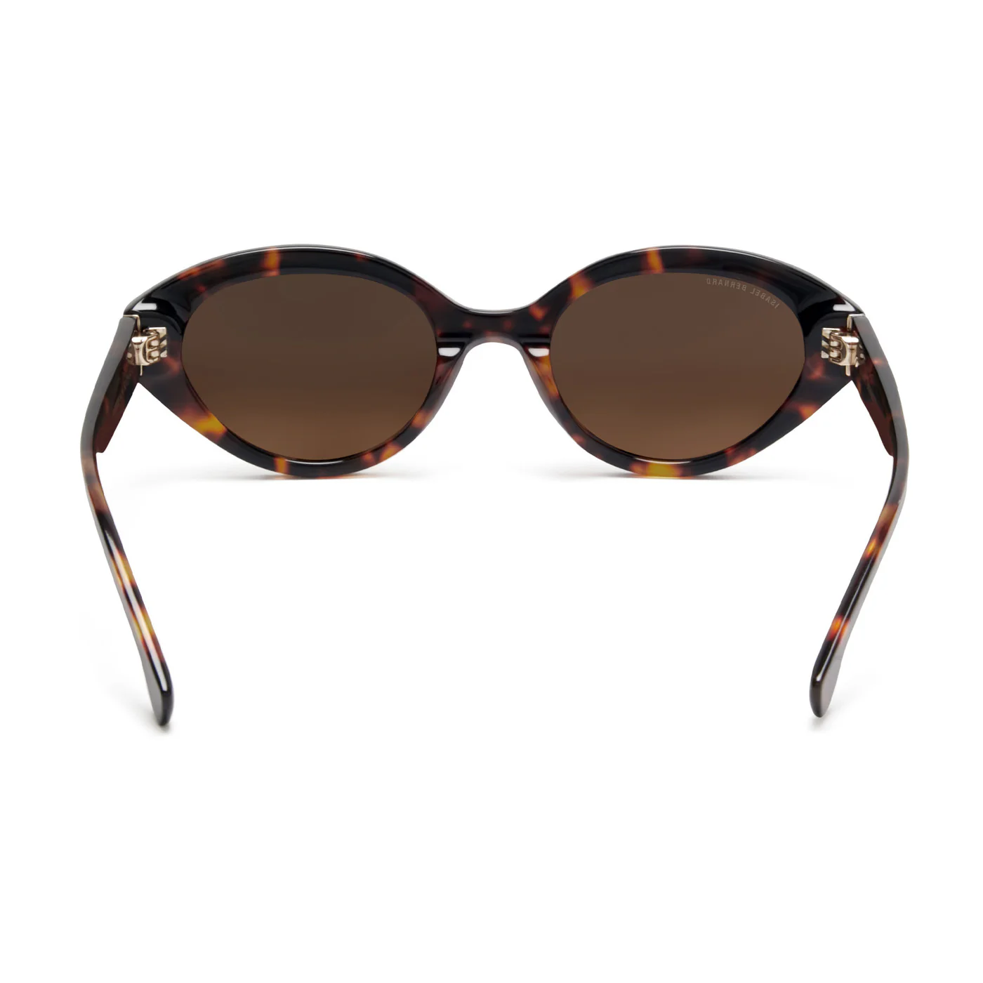 Isabel Bernard La Villette Rosaire Brown Tortoise Ovale Sunglasses IB400002-14-14 - Image 7