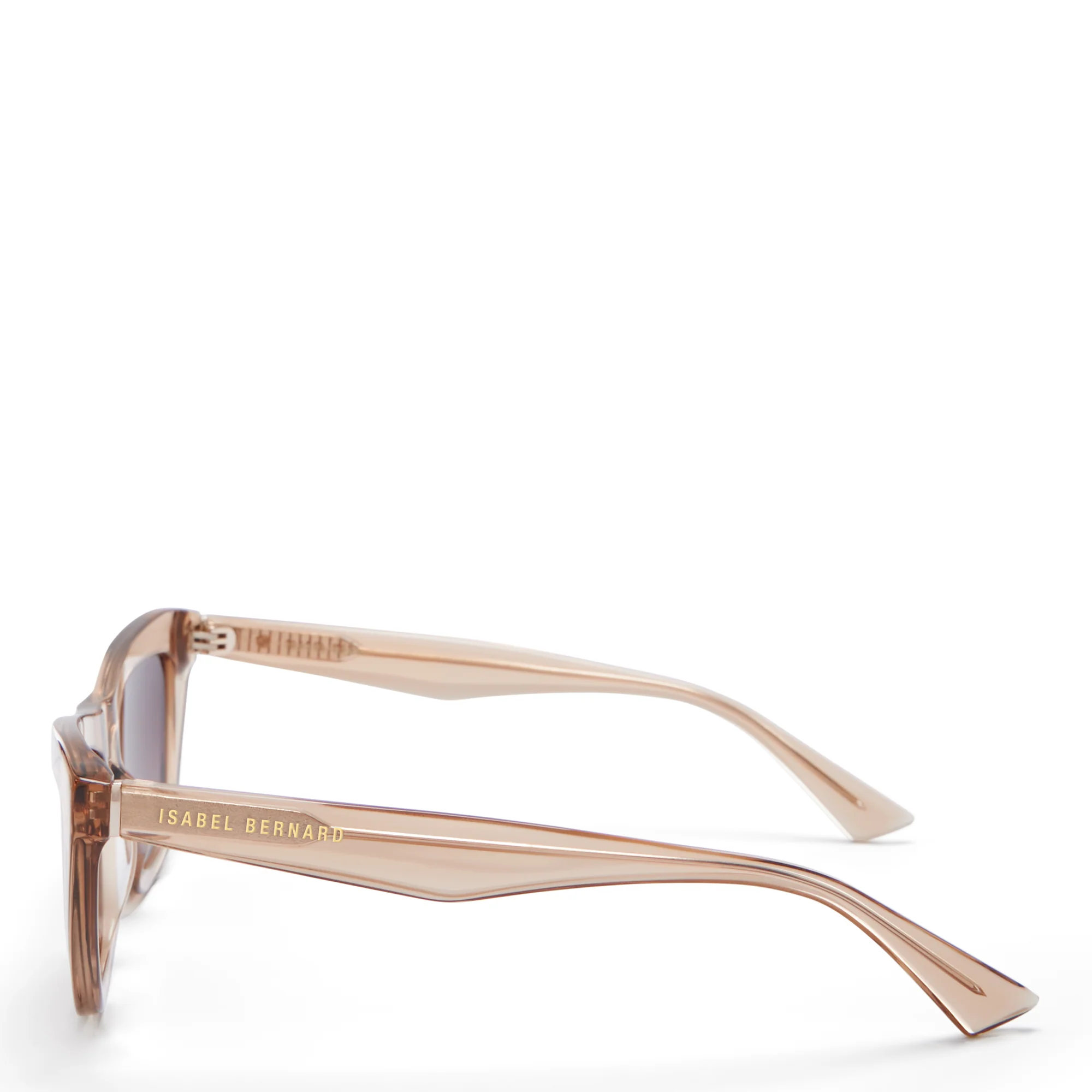Isabel Bernard La Villette Roselin Transparant Beige Cat Eye Zonnebril IB400006-02-14 - Image 5