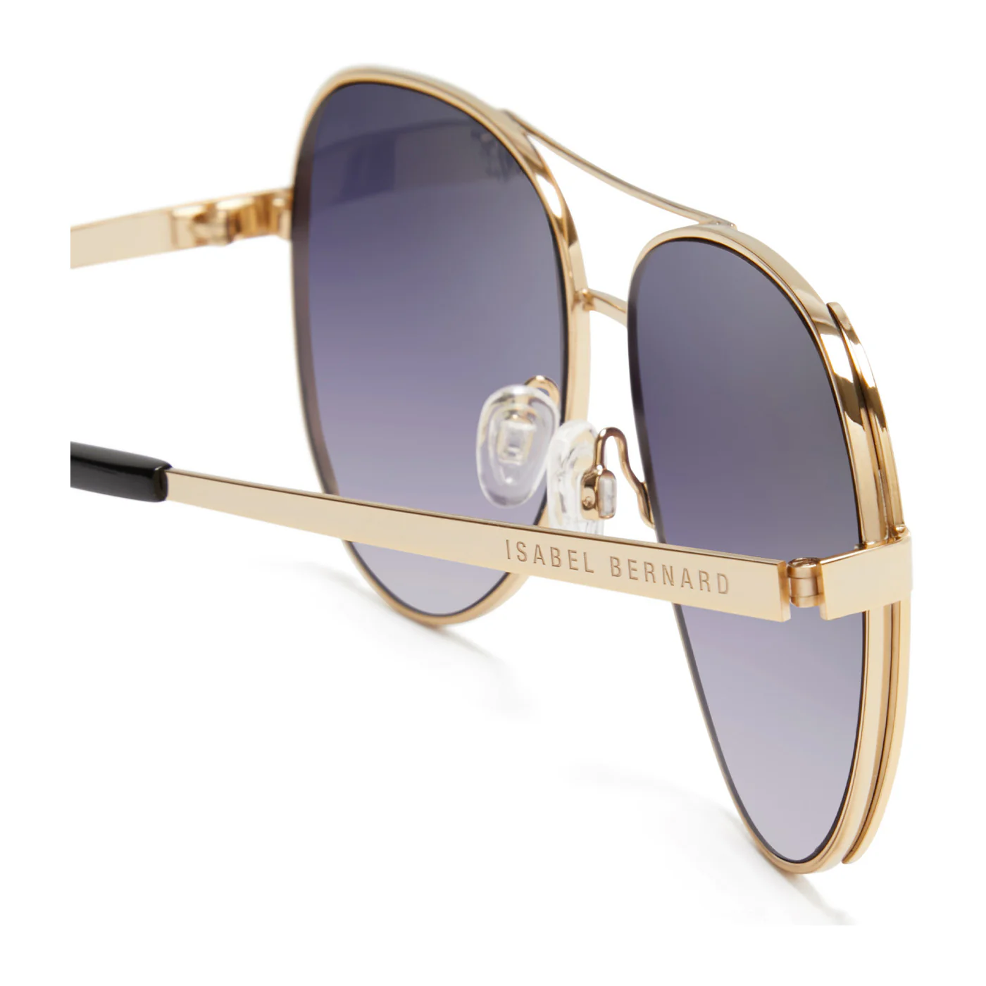 Isabel Bernard La Villette Ruby Gold-coloured Aviator Sunglasses IB400004-15-01 - Image 9