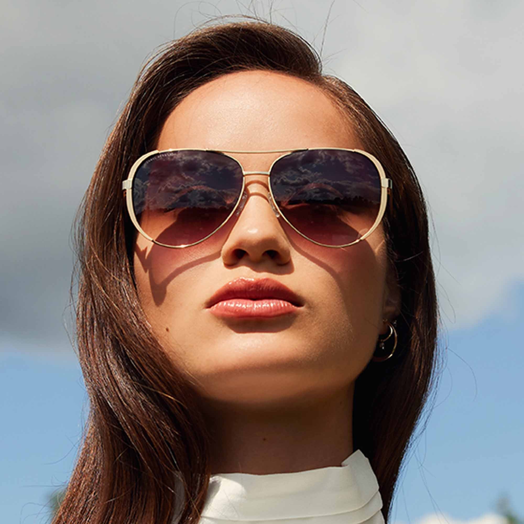 Isabel Bernard La Villette Ruby Goudkleurige Aviator Zonnebril IB400004-15-14 - Image 3