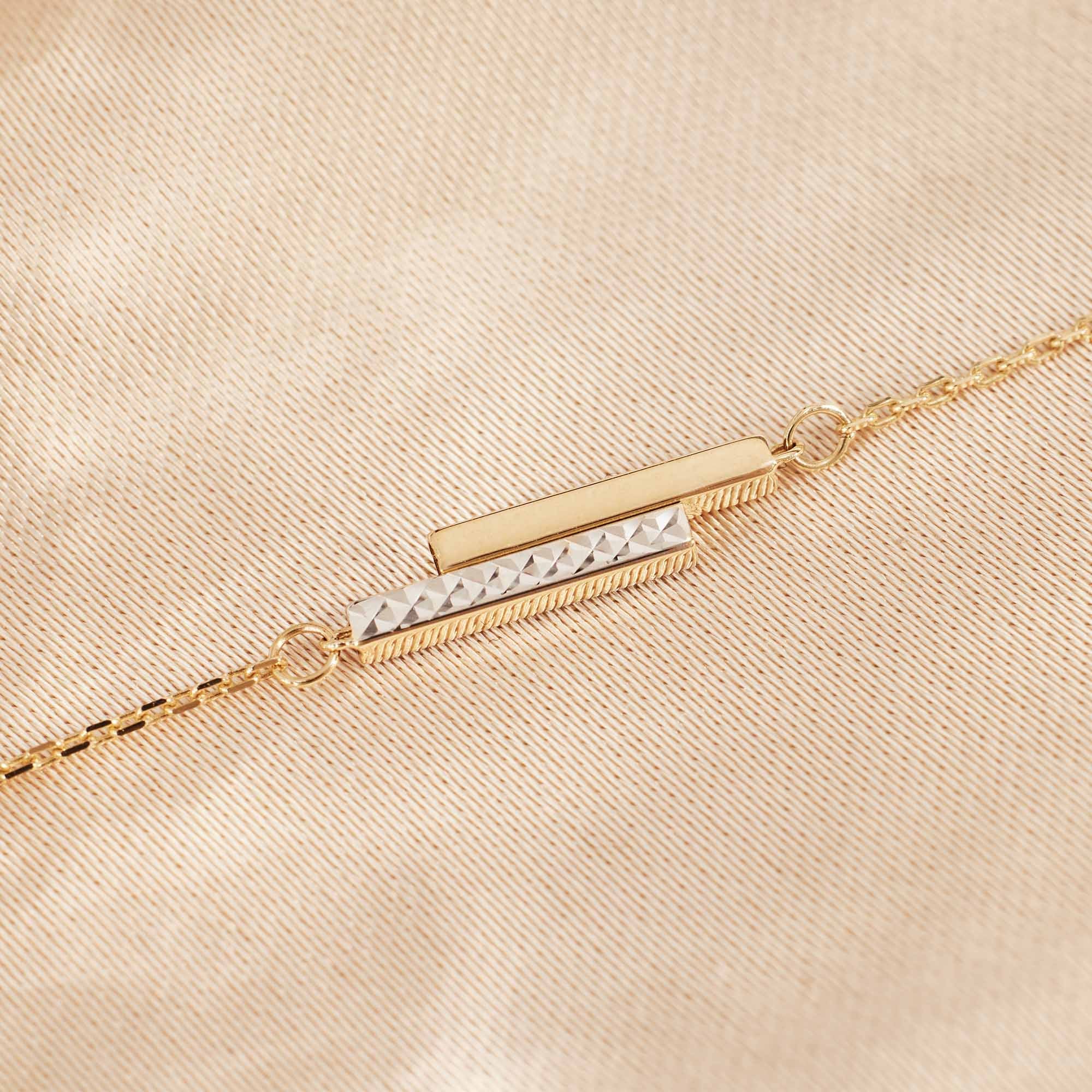 Isabel Bernard Le Marais Alice 14 Carat Golden Bracelet IB320119 - Image 4