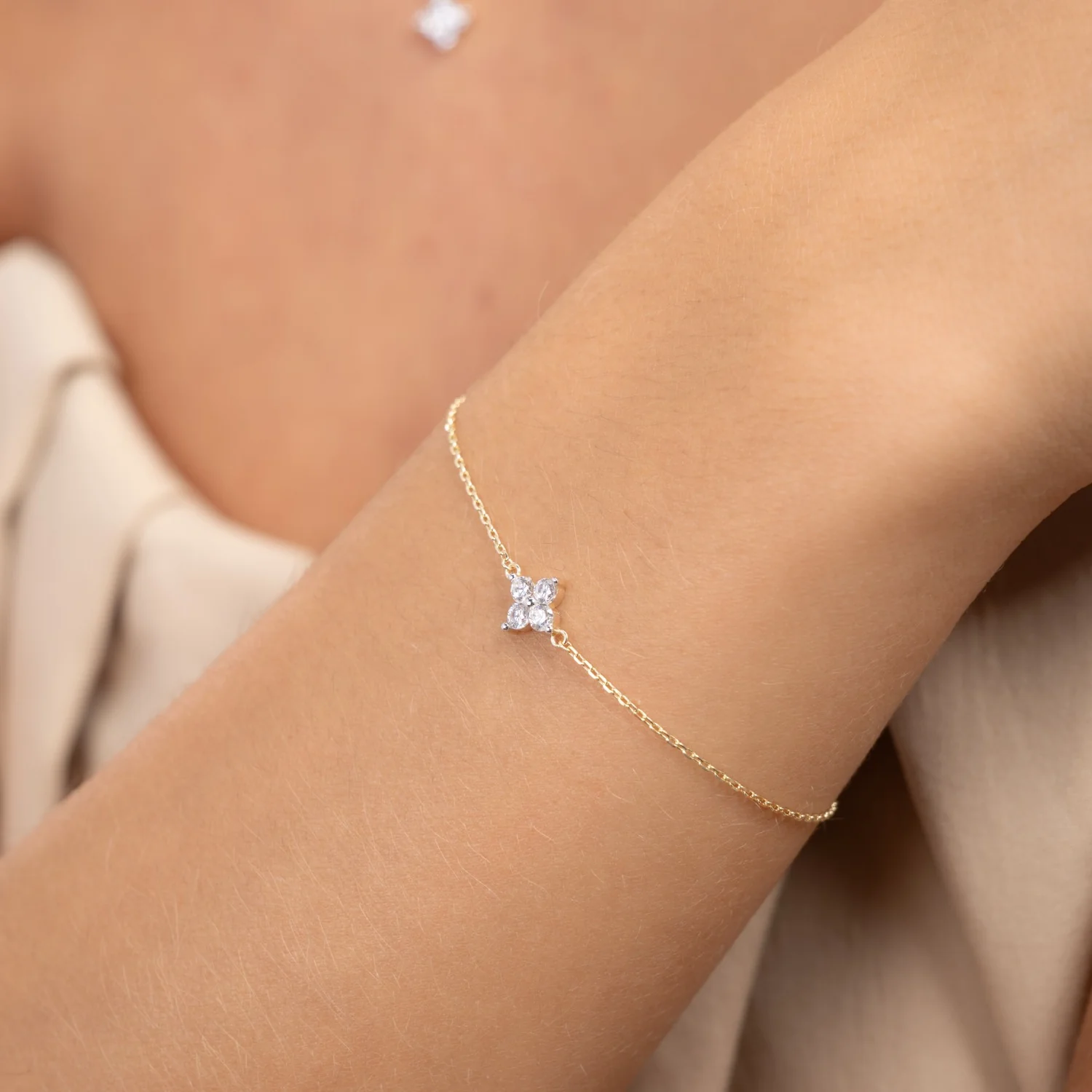 Isabel Bernard Le Marais Audrey 14 Karat Gold Bracelet IB320148 - Image 2
