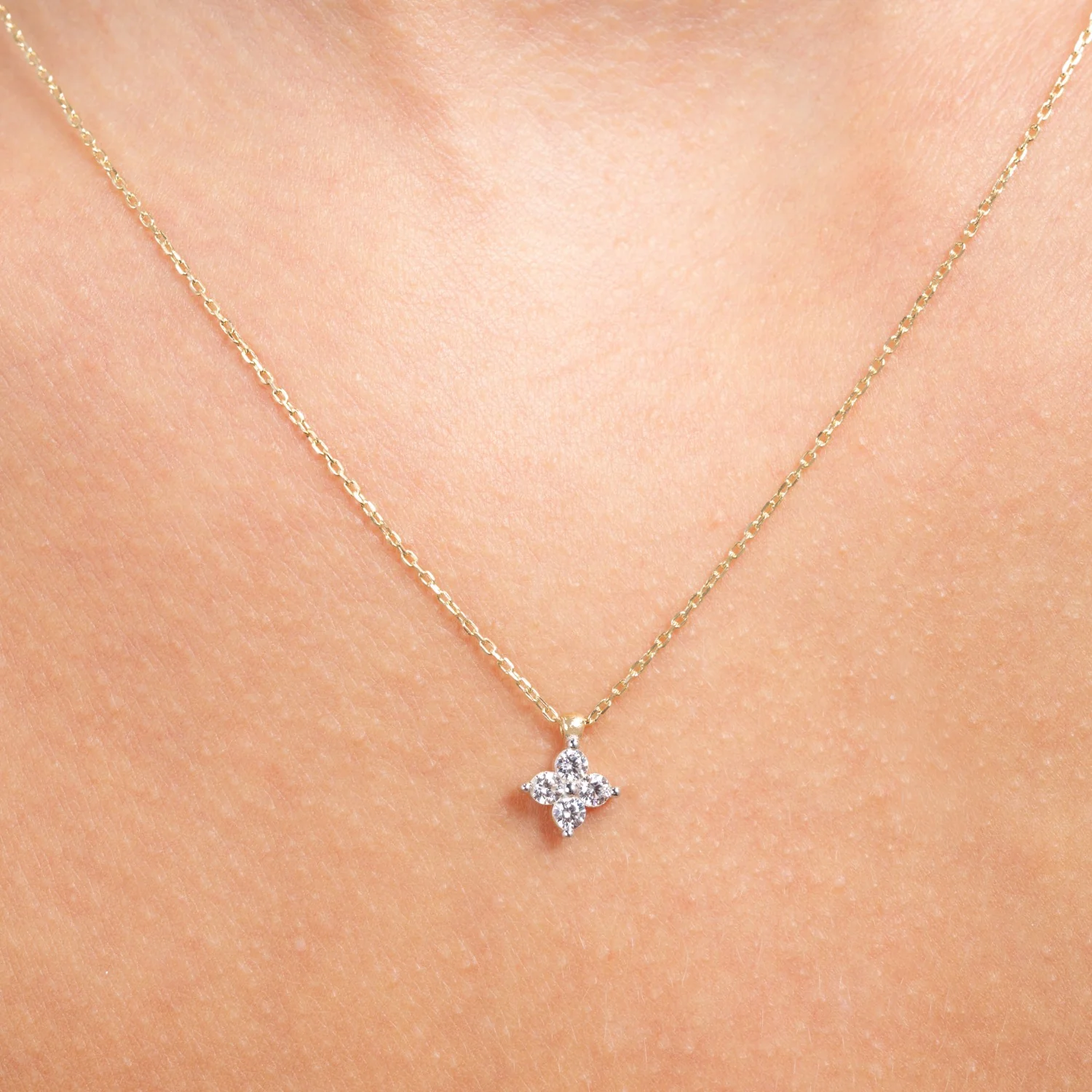 Isabel Bernard Le Marais Audrey 14 Karat Gold Necklace IB340171 - Image 2