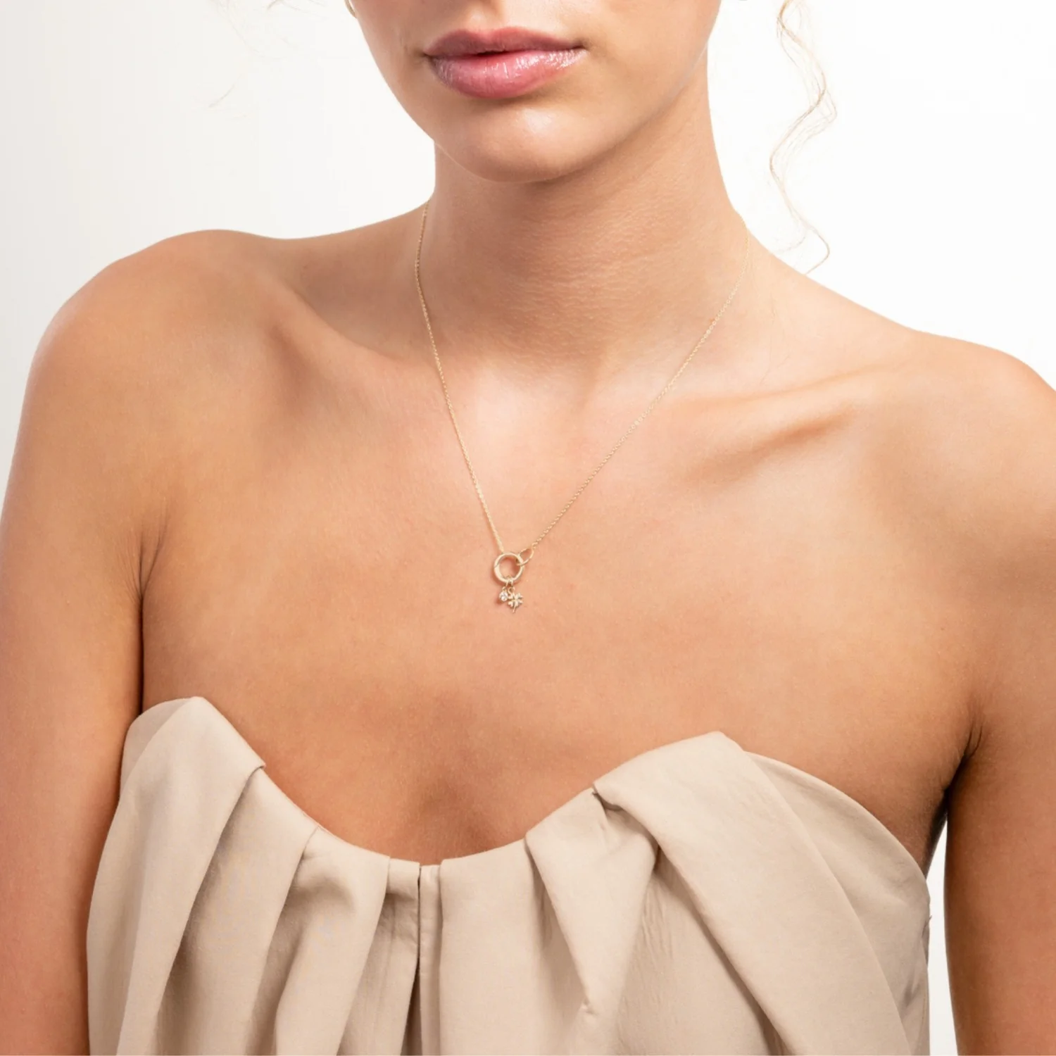 Isabel Bernard Le Marais Clover 14 karat gold charm IB350059 - Image 5