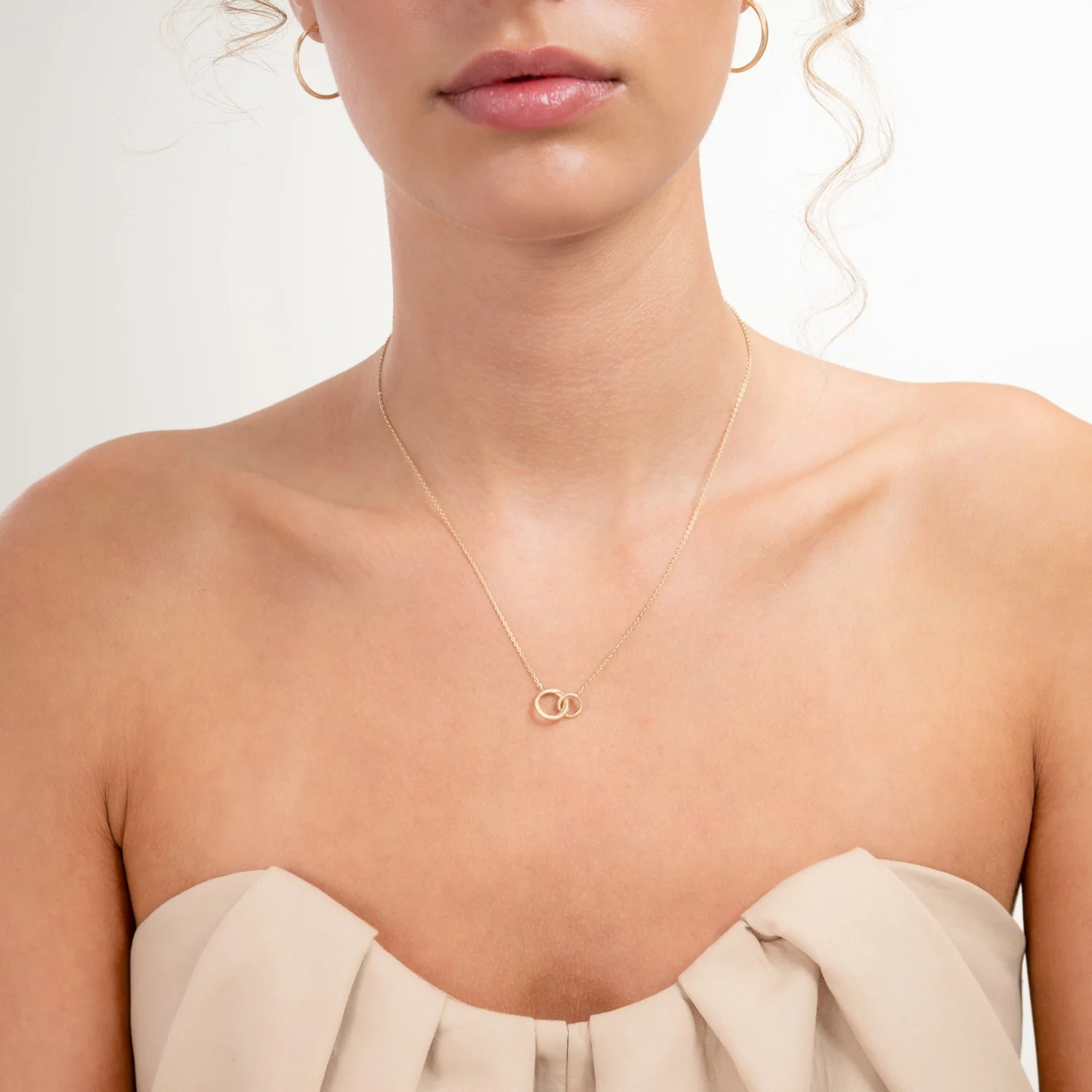 Isabel Bernard Le Marais Enlace 14 karat gold necklace IB340177 - Image 3