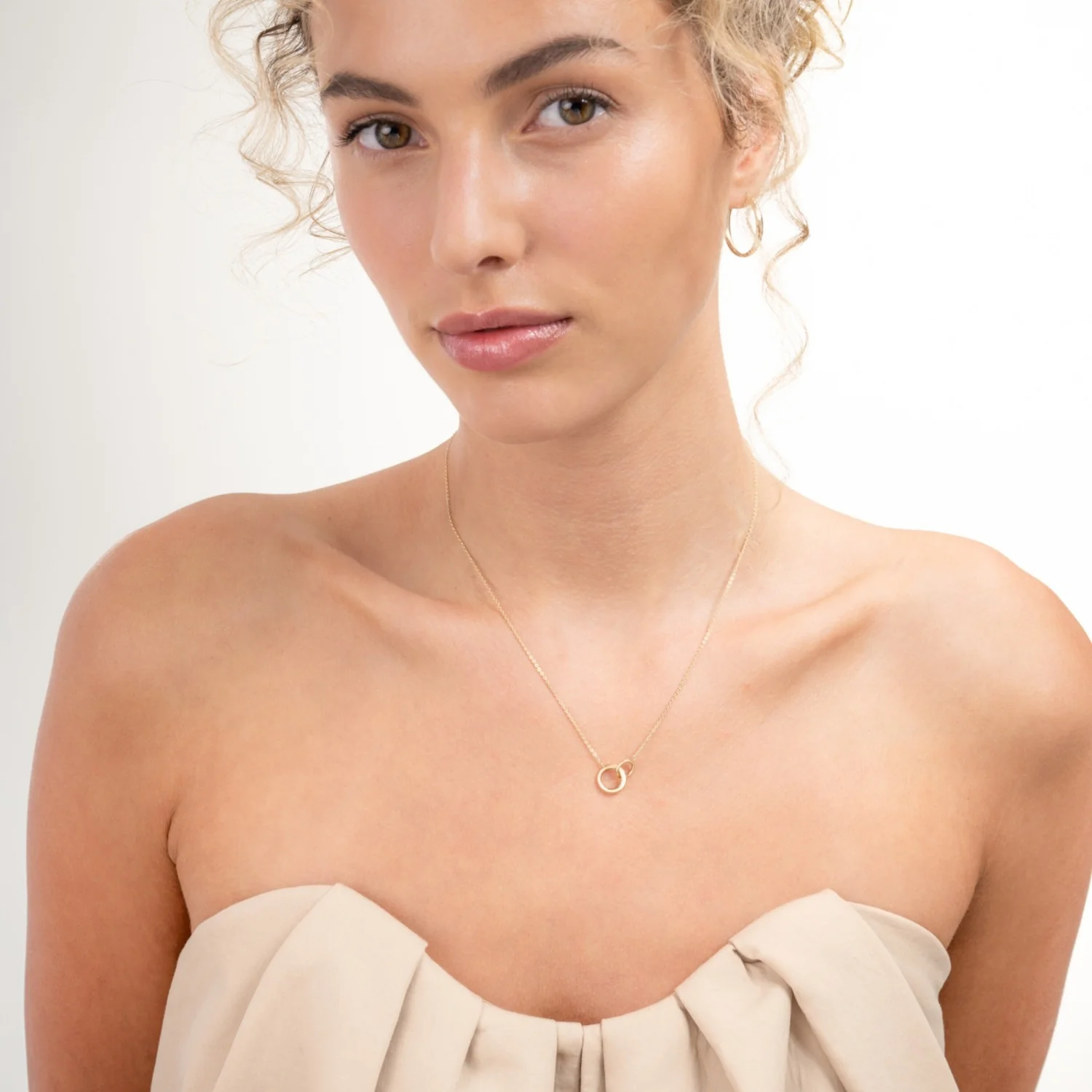 Isabel Bernard Le Marais Enlace 14 karat gold necklace IB340177 - Image 4