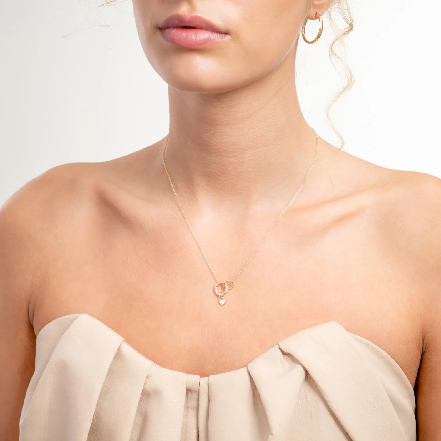 Isabel Bernard Le Marais Heart 14 karat gold charm IB350056 - Image 3