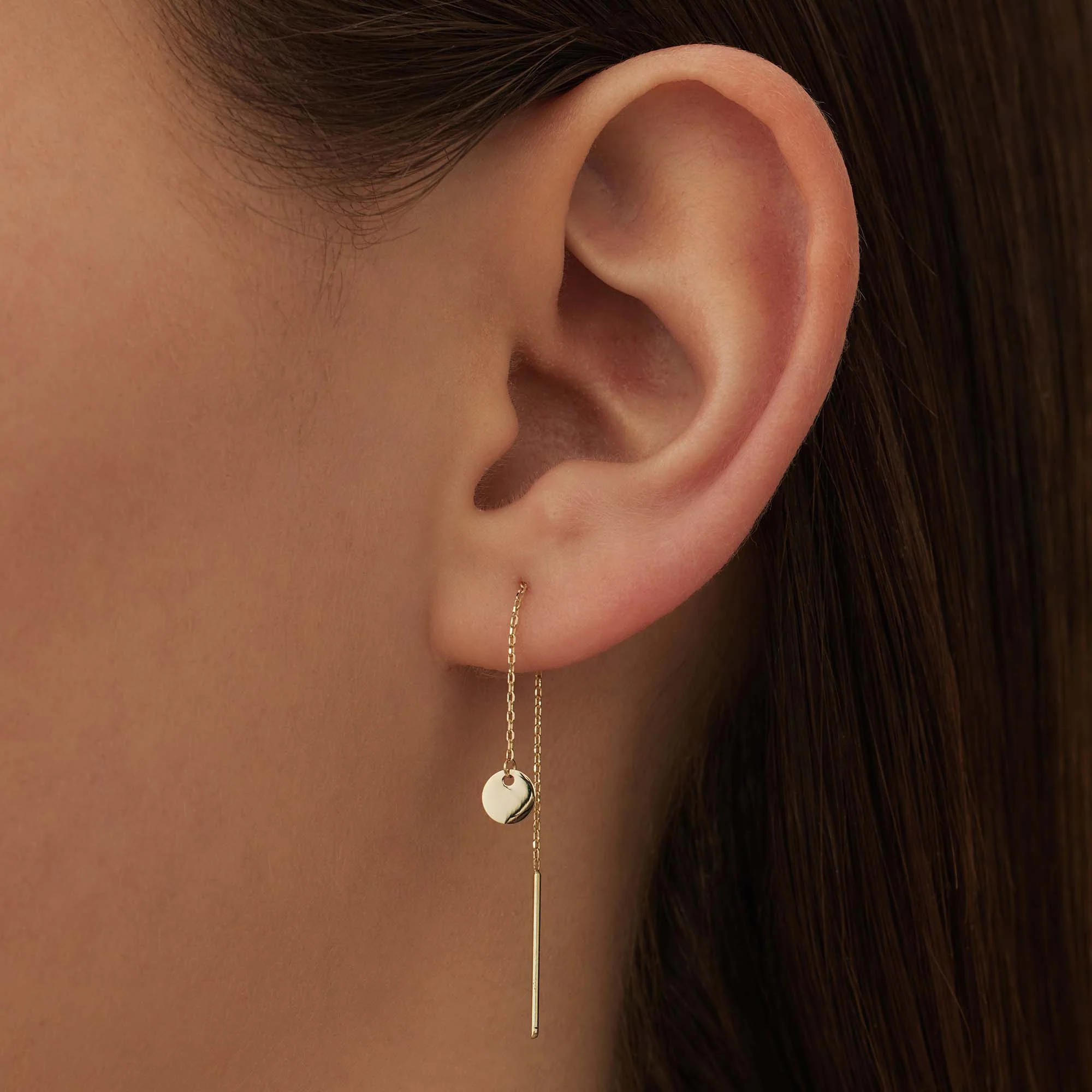 Isabel Bernard Le Marais Jeanne 14 Carat Golden Drop earrings IB360223 - Image 2