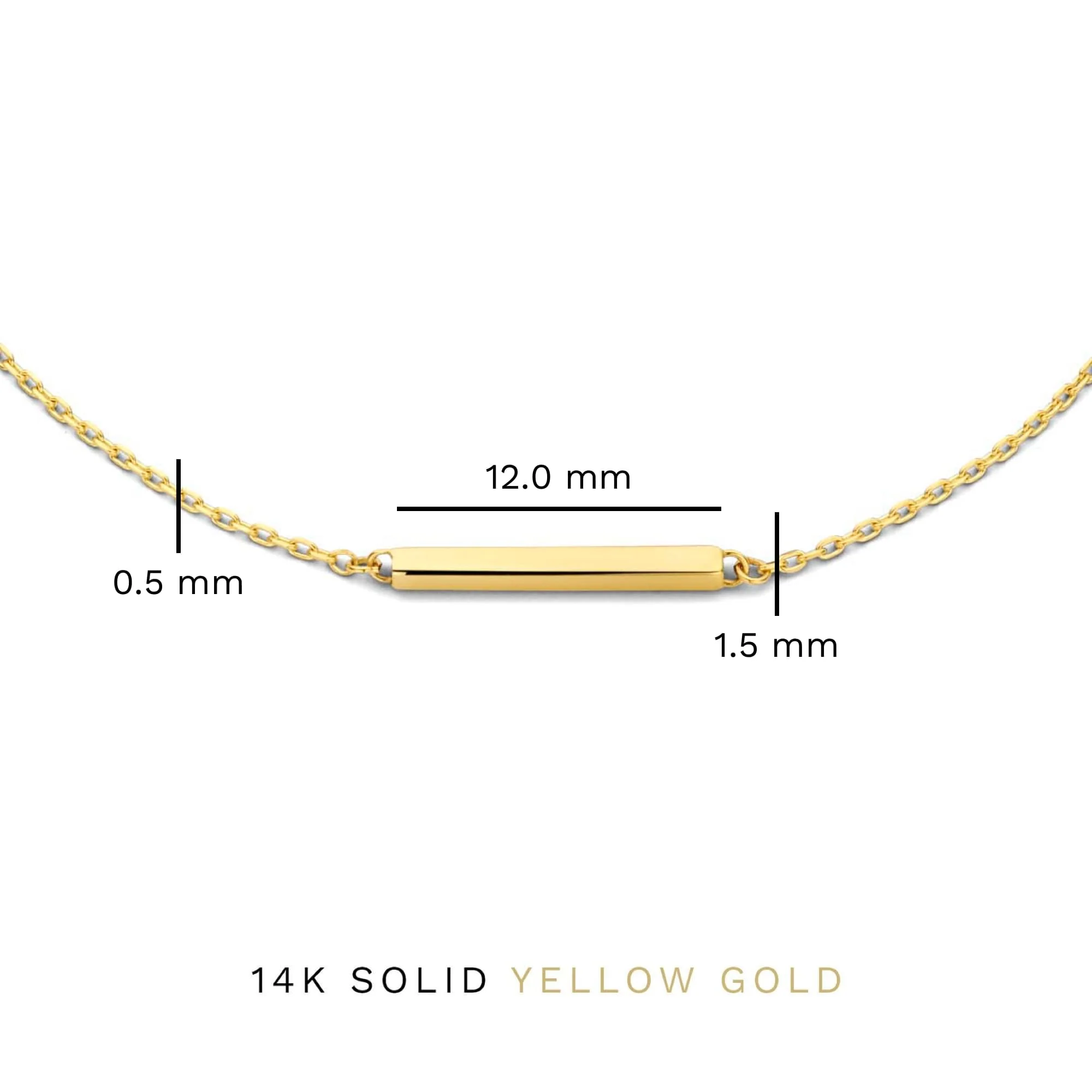Isabel Bernard Le Marais Jolie 14 Carat Golden Bracelet IB320117 - Image 4