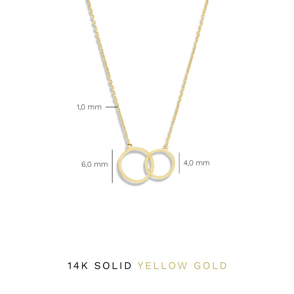 Isabel Bernard Le Marais Loulou 14 Carat Golden Necklace IB340132 (Length: 40.00-44.00 cm) - Image 10