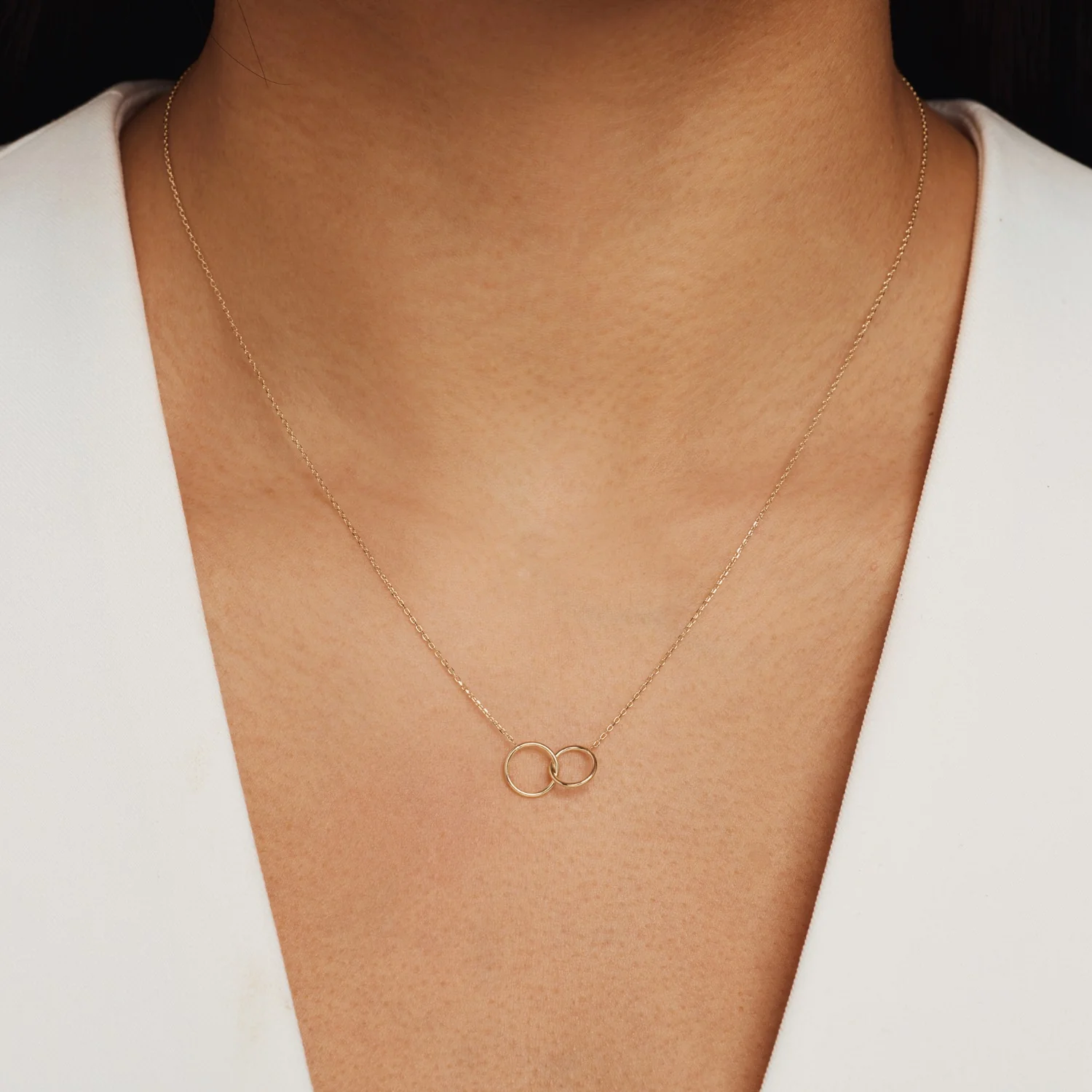 Isabel Bernard Le Marais Loulou 14 Carat Golden Necklace IB340132 (Length: 40.00-44.00 cm) - Image 3