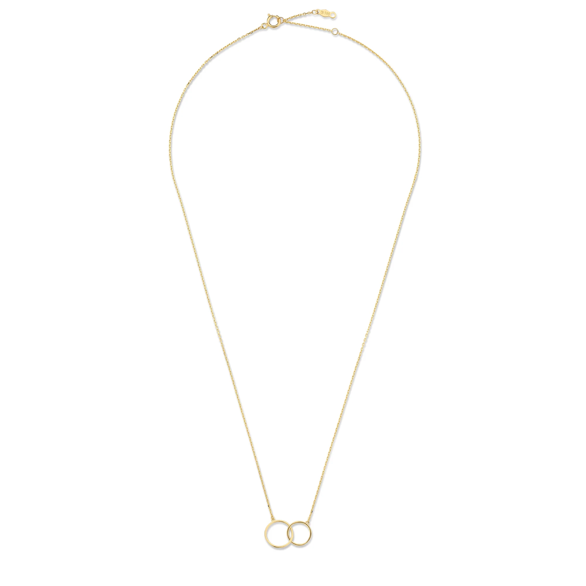 Isabel Bernard Le Marais Loulou 14 Carat Golden Necklace IB340132 (Length: 40.00-44.00 cm) - Image 8