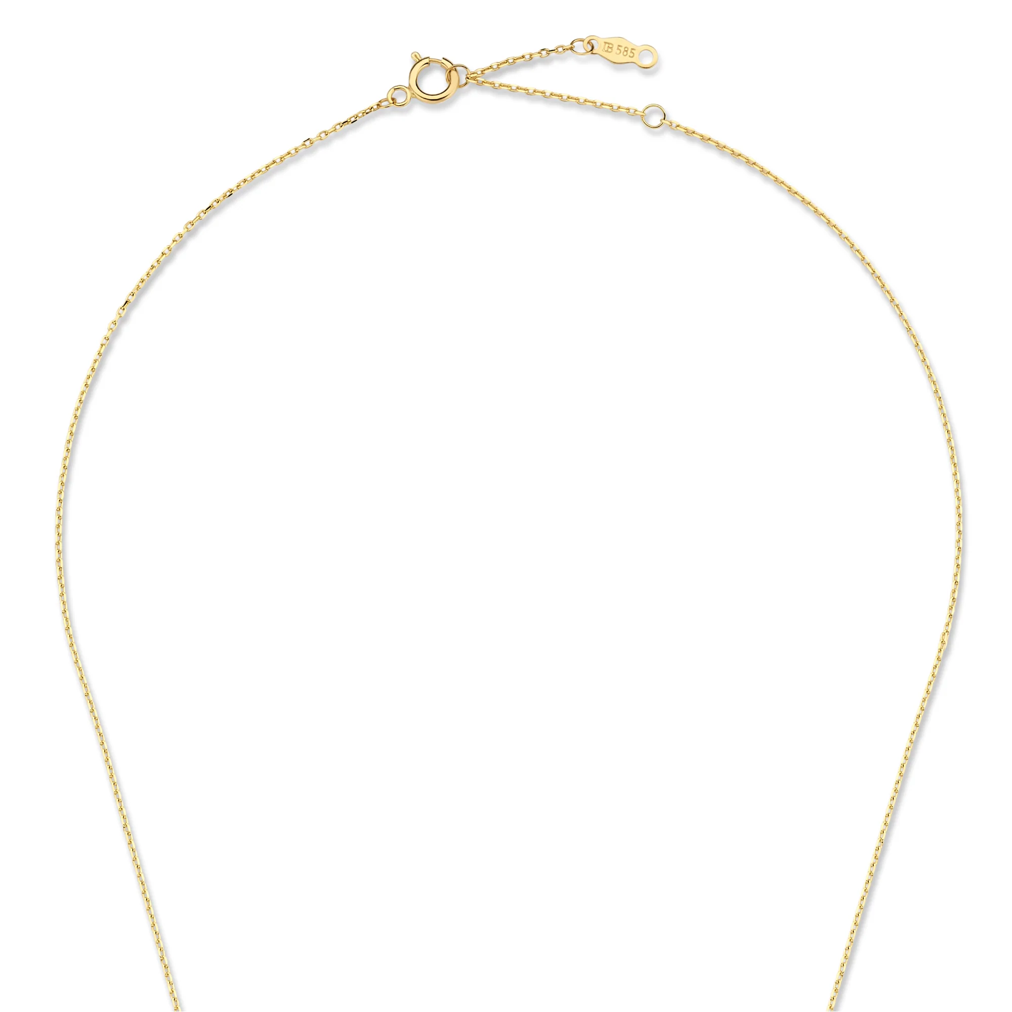 Isabel Bernard Le Marais Loulou 14 Carat Golden Necklace IB340132 (Length: 40.00-44.00 cm) - Image 9