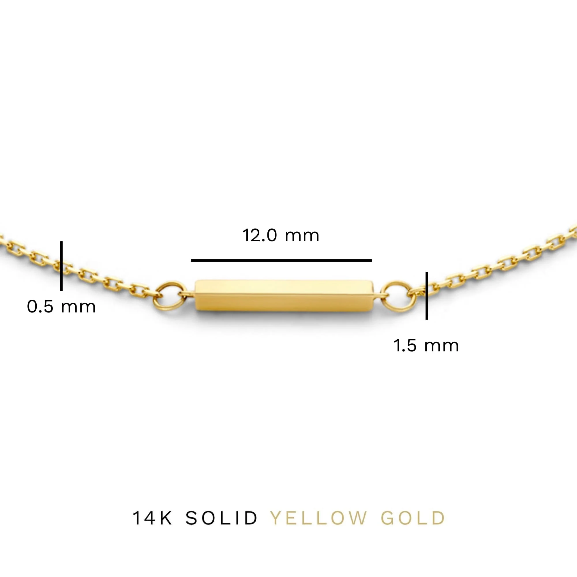 Isabel Bernard Le Marais Rosalie 14 Carat Golden Bracelet IB320130 - Image 5